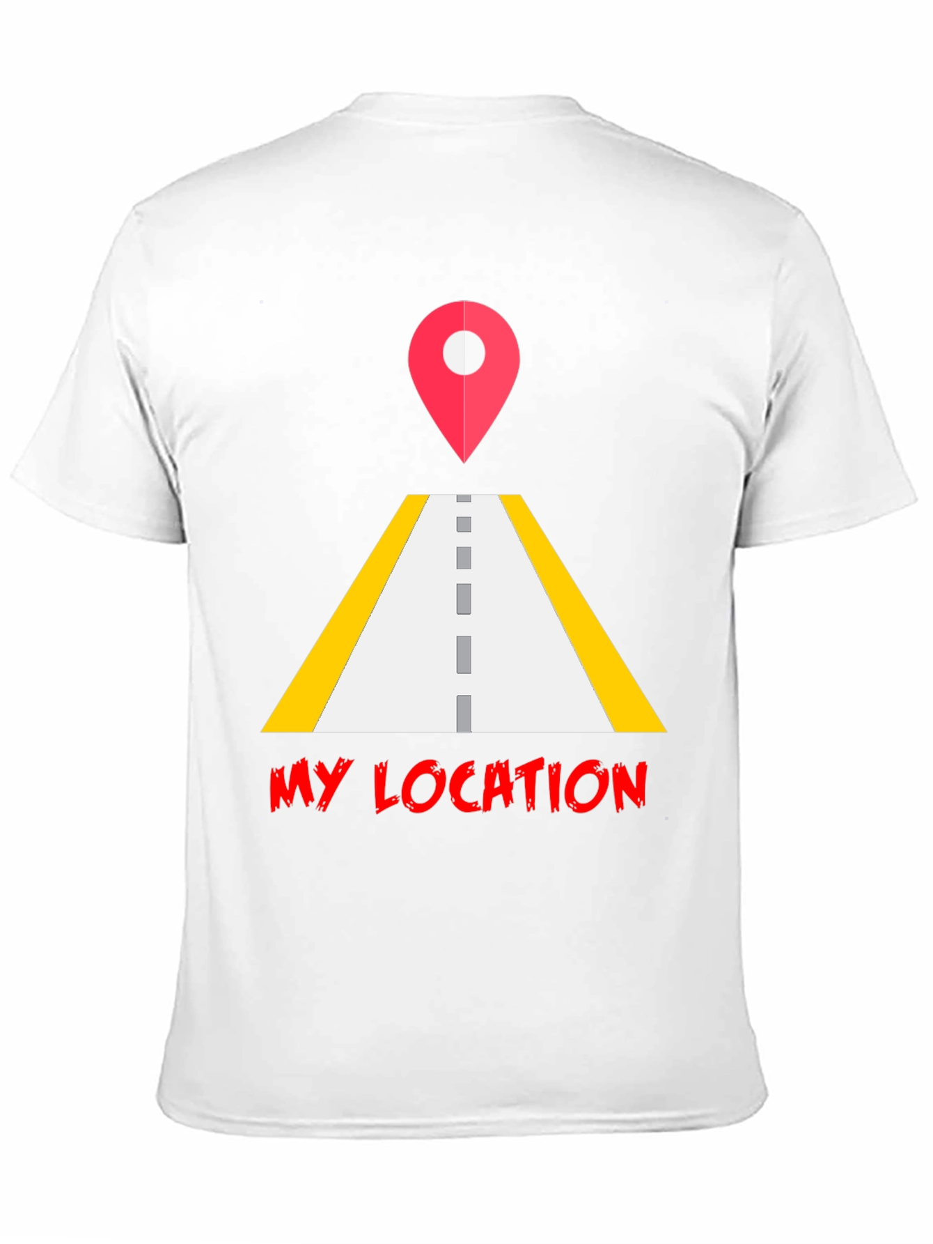 My Location Graphic T-Shirt