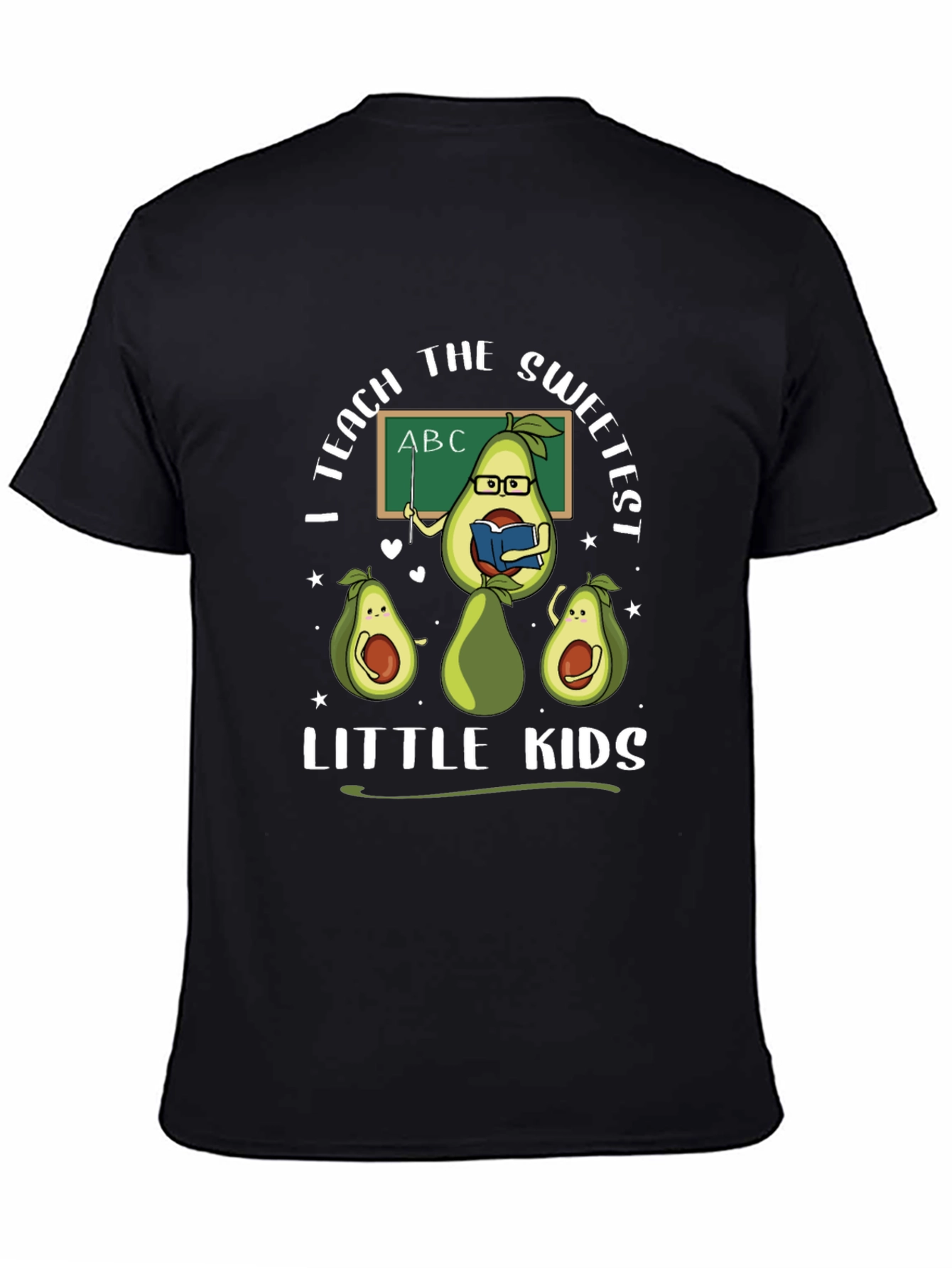 Sweetest Little Kids Teacher Avocado T-Shirt