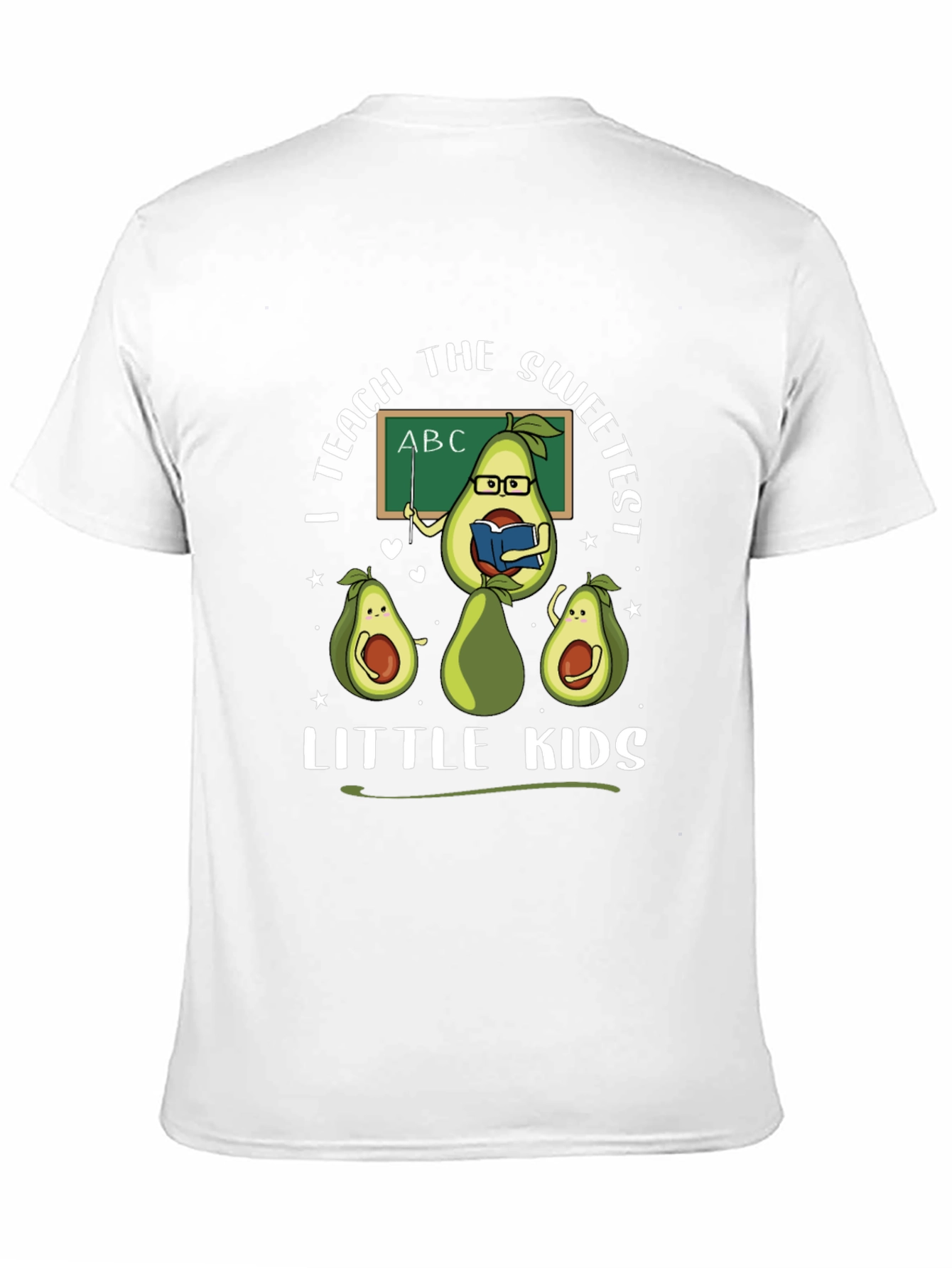 Sweetest Little Kids Teacher Avocado T-Shirt