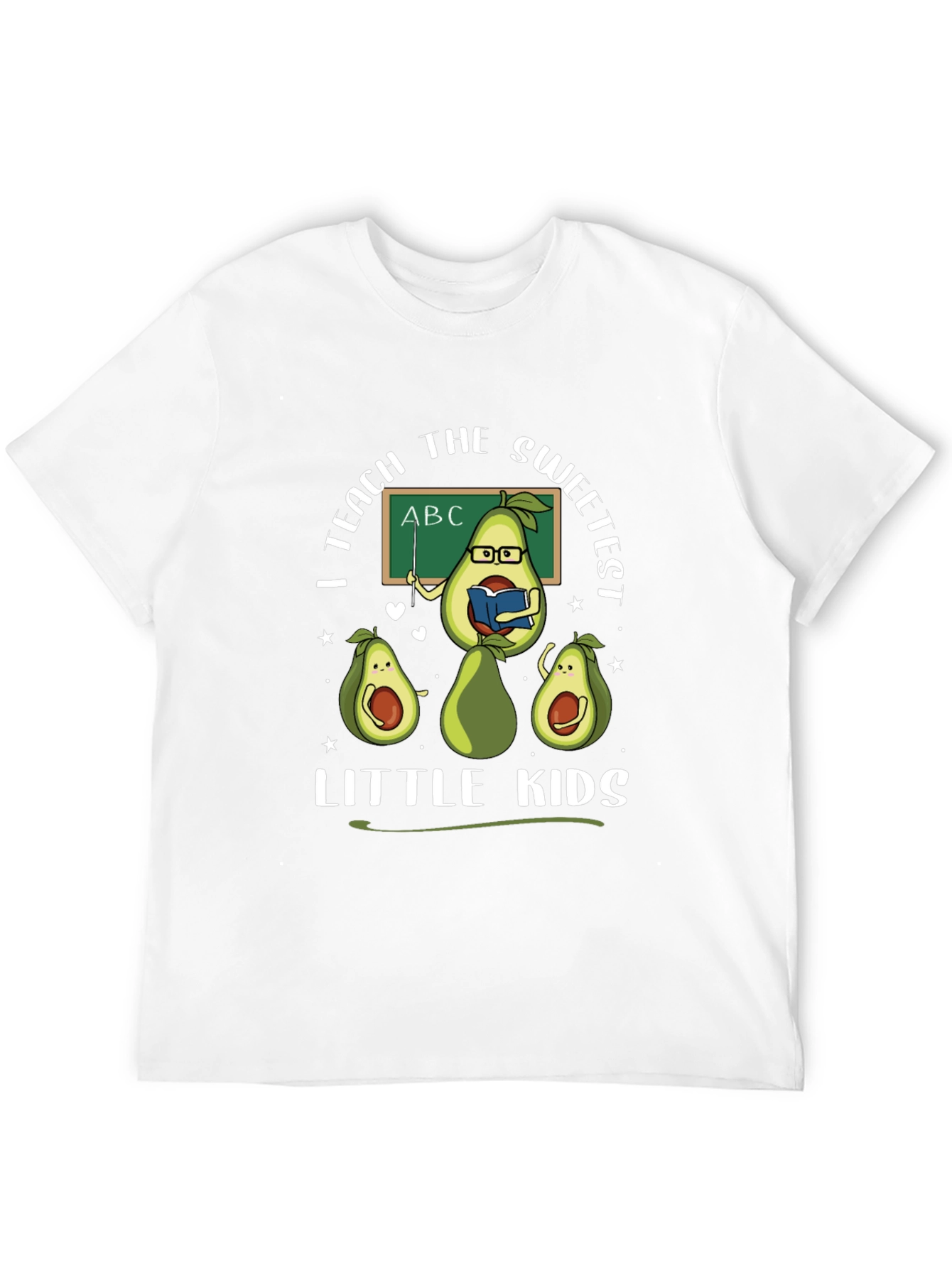 Sweetest Little Kids Teacher Avocado T-Shirt