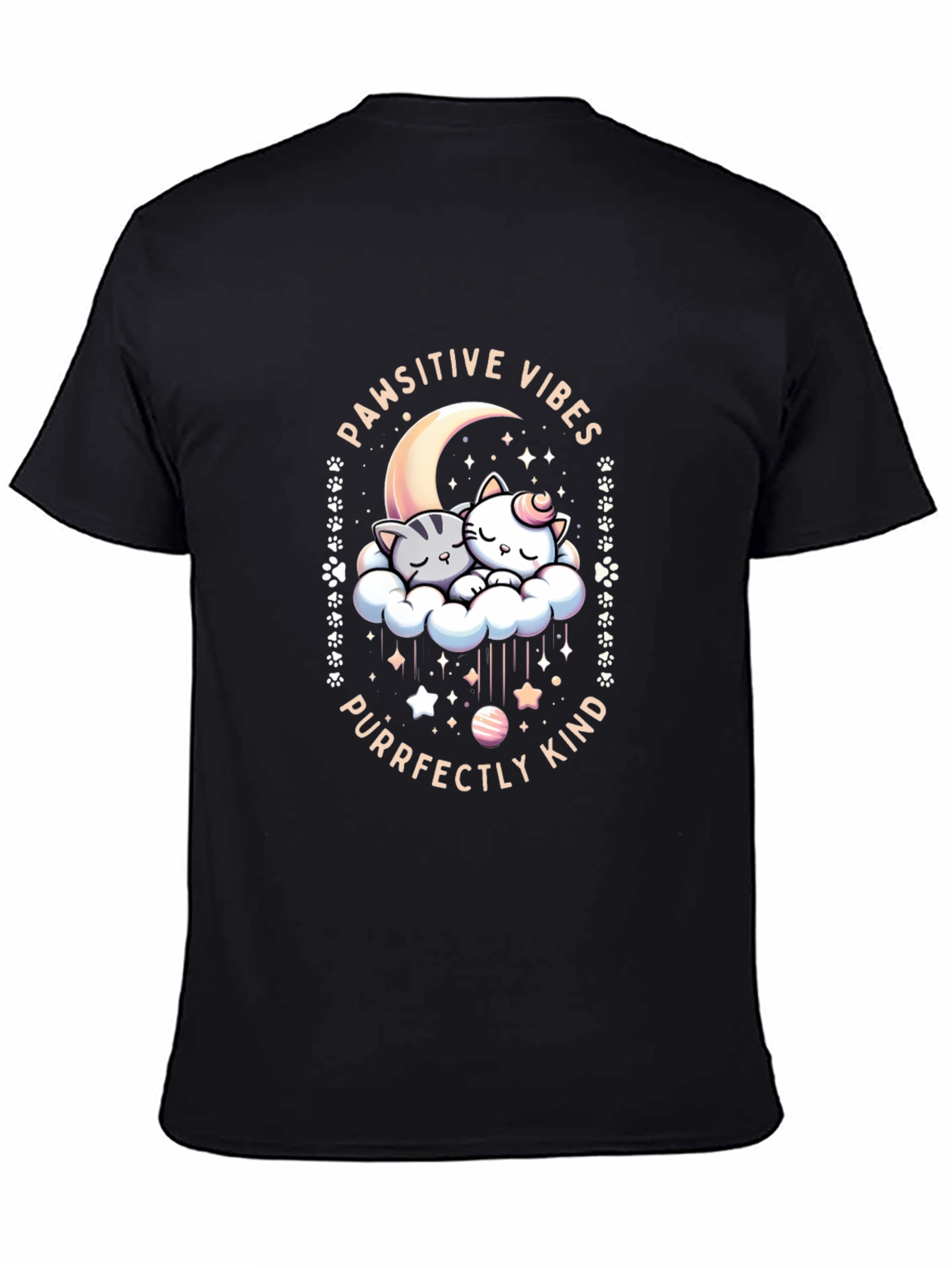 Pawsitive Vibes Graphic Tee
