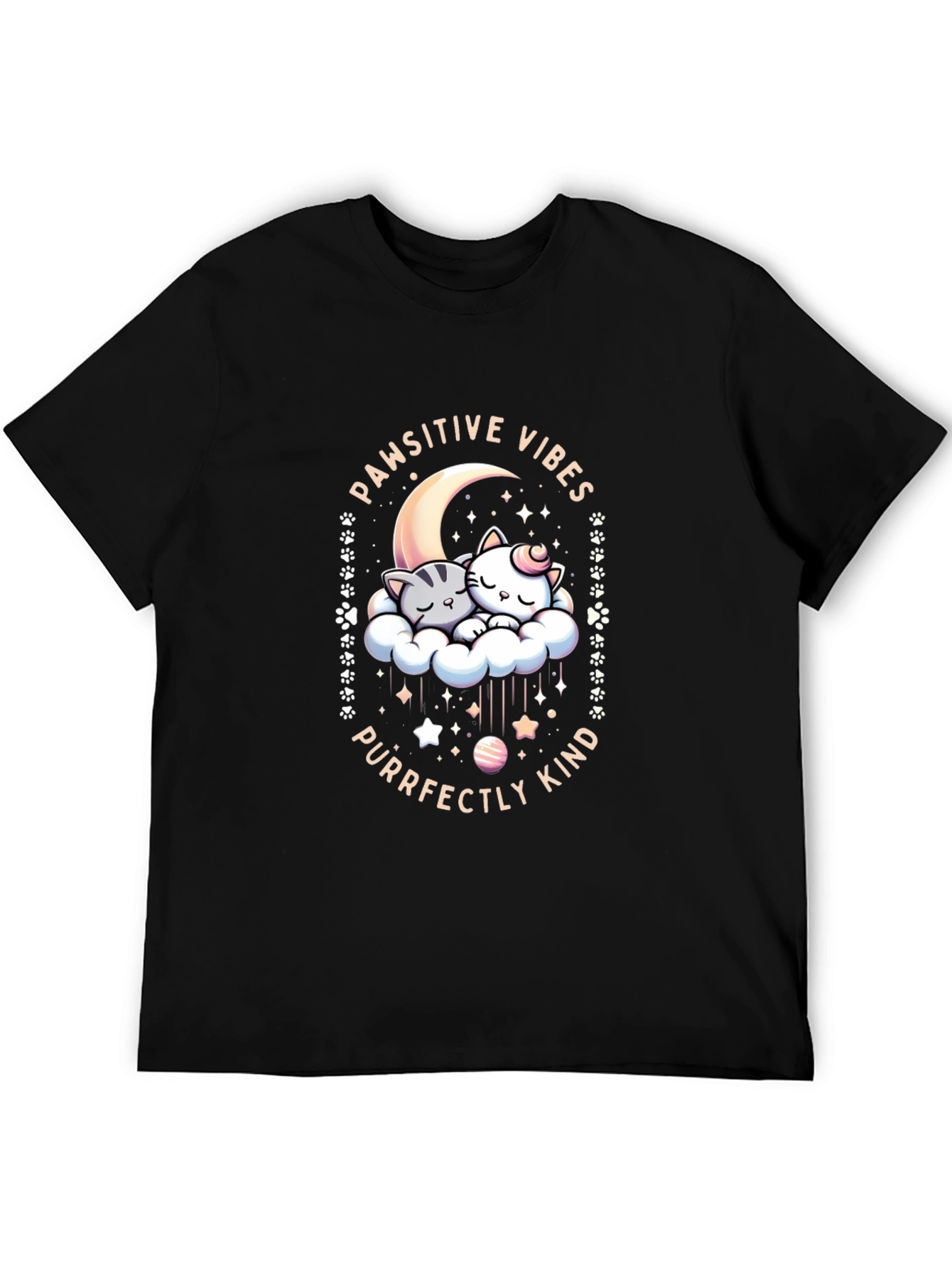 Pawsitive Vibes Graphic Tee