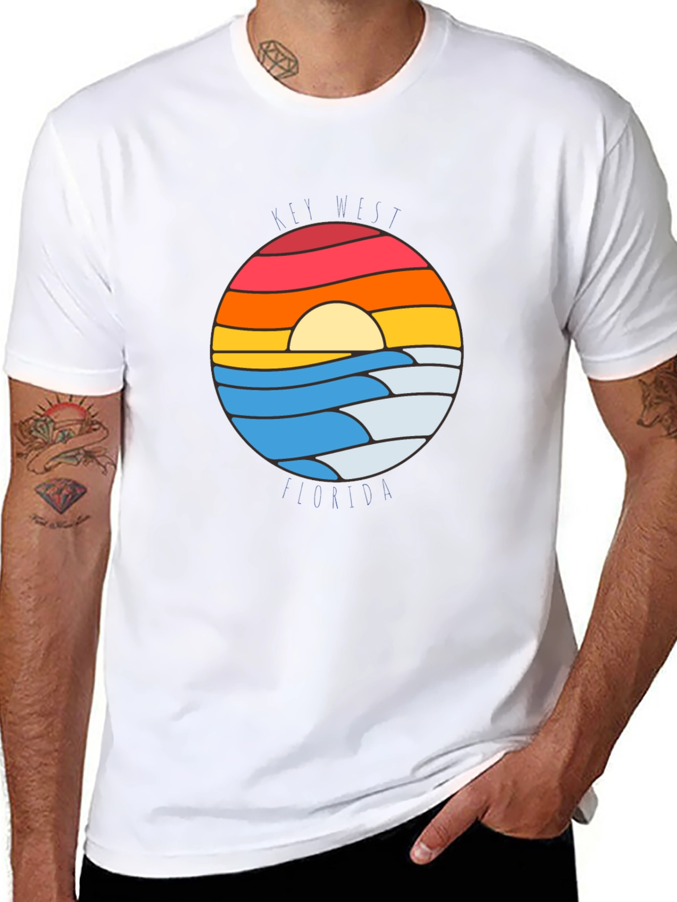 Key West Florida Sunset T-Shirt