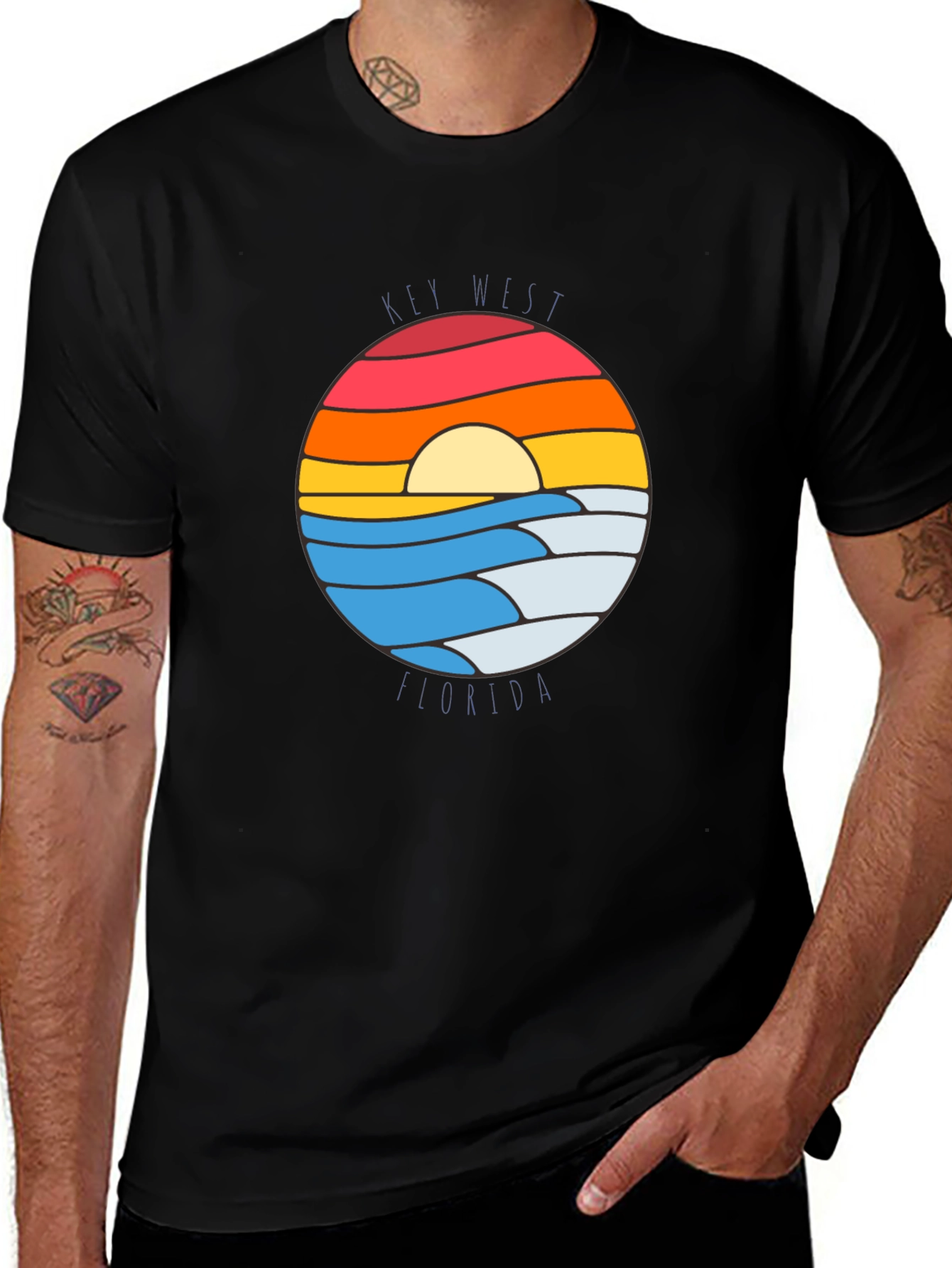Key West Florida Sunset T-Shirt