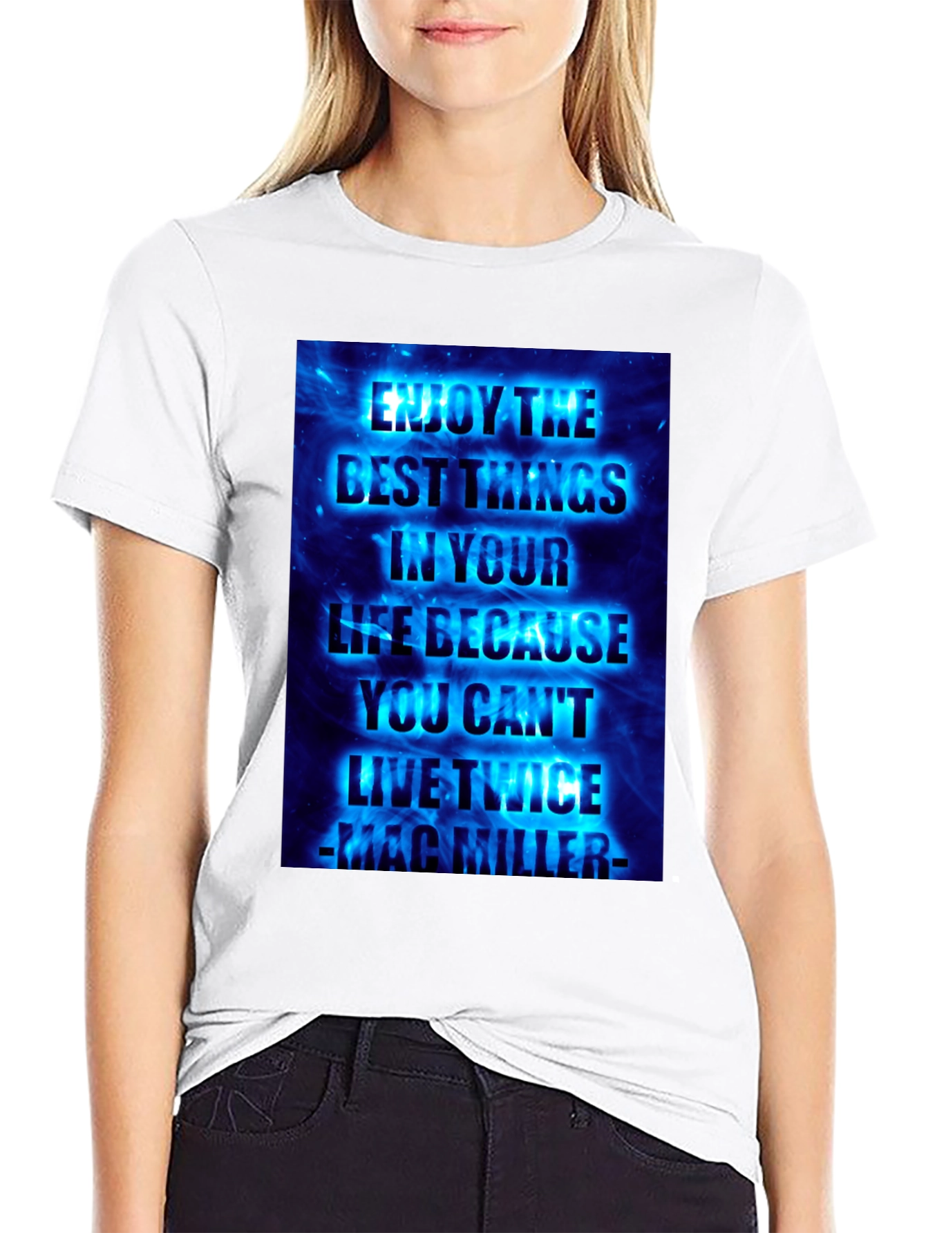 Mac Miller Quote Graphic T-Shirt