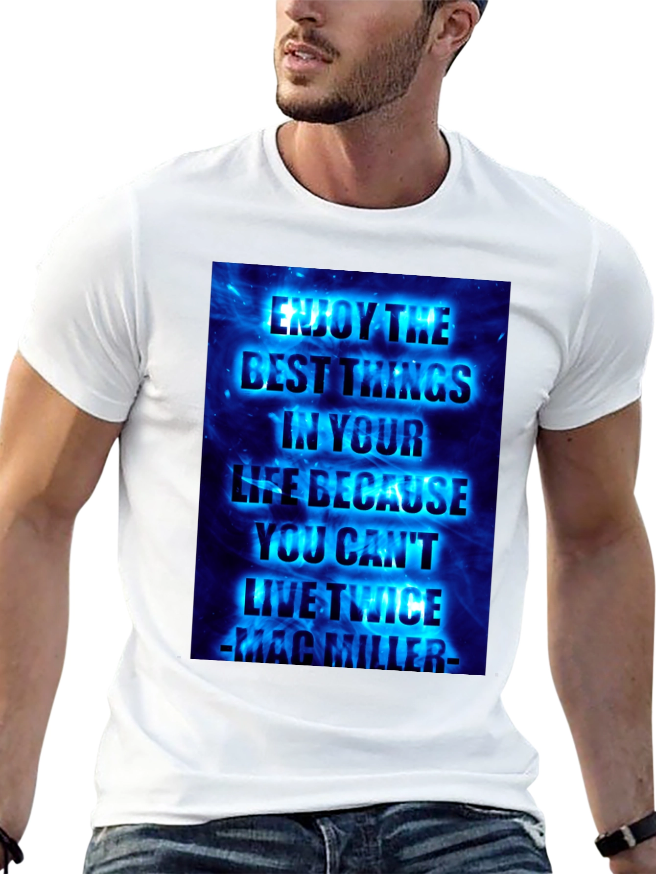 Mac Miller Quote Graphic T-Shirt