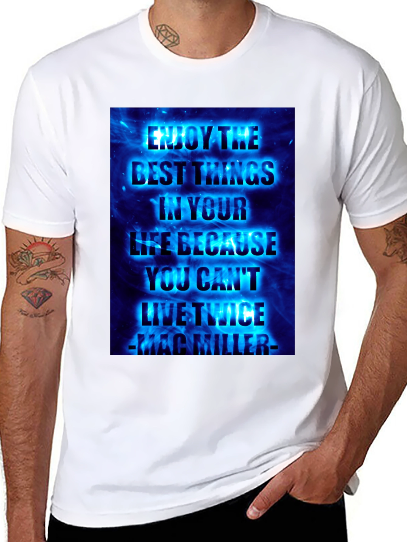 Mac Miller Quote Graphic T-Shirt