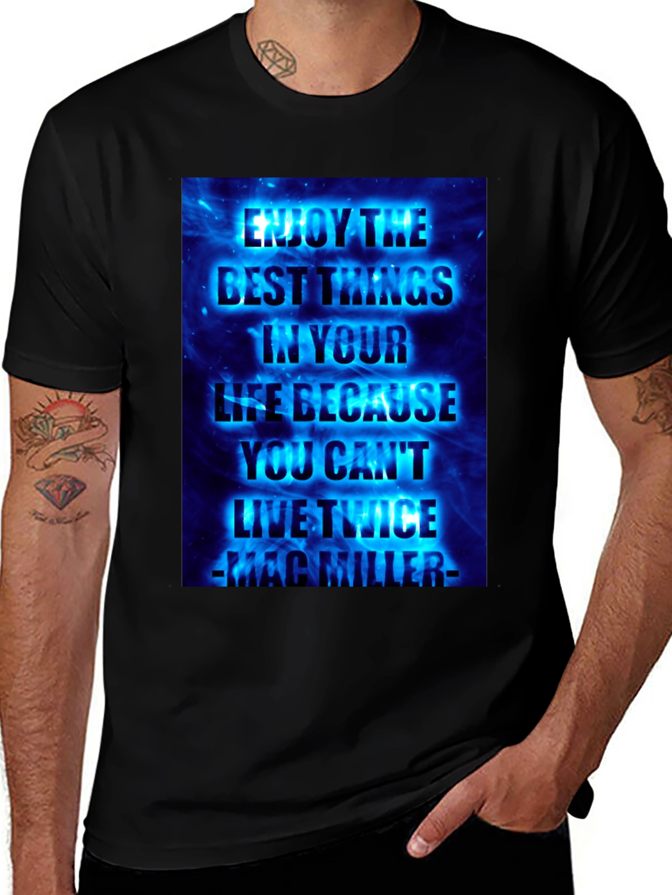 Mac Miller Quote Graphic T-Shirt