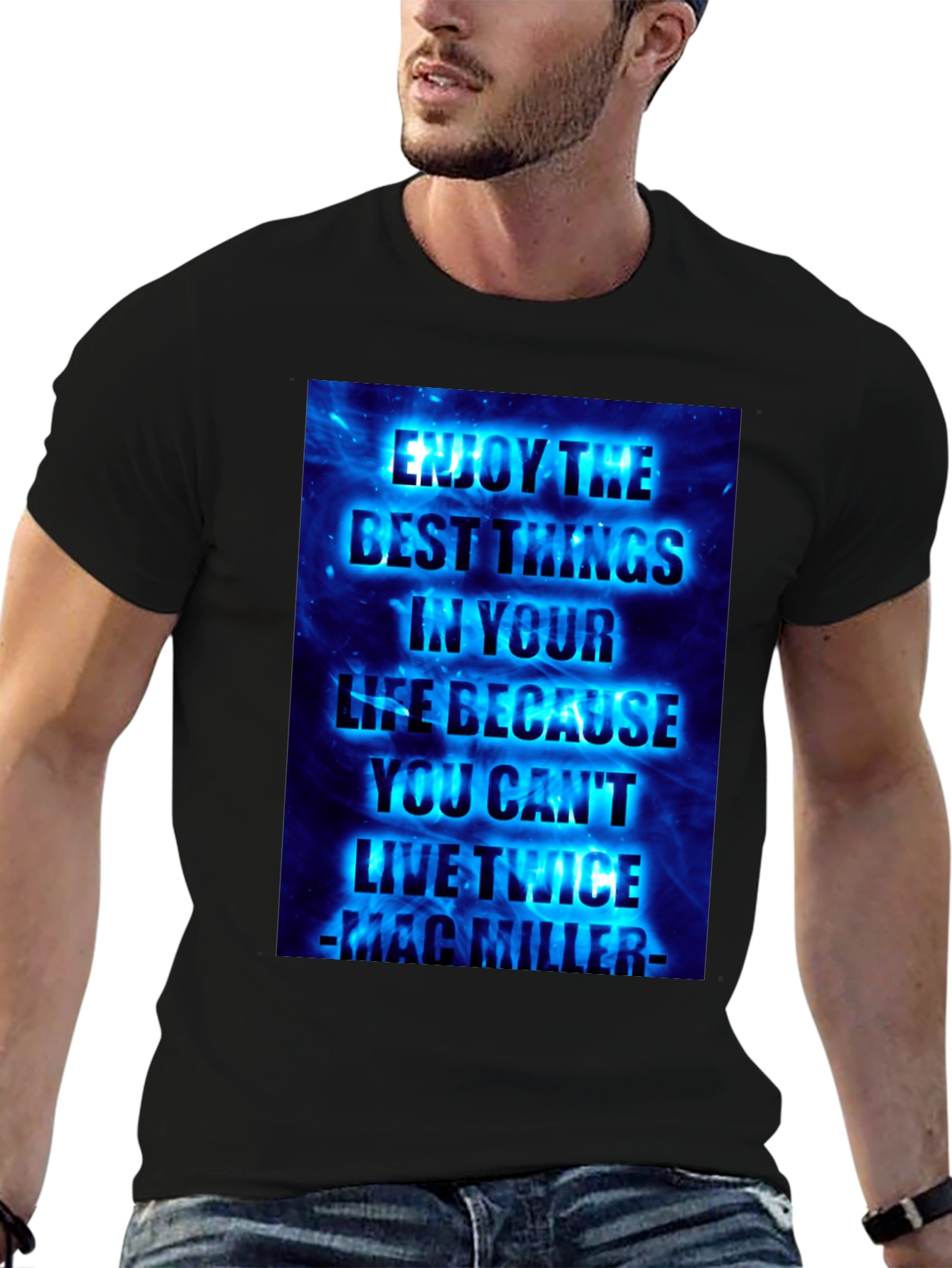 Mac Miller Quote Graphic T-Shirt