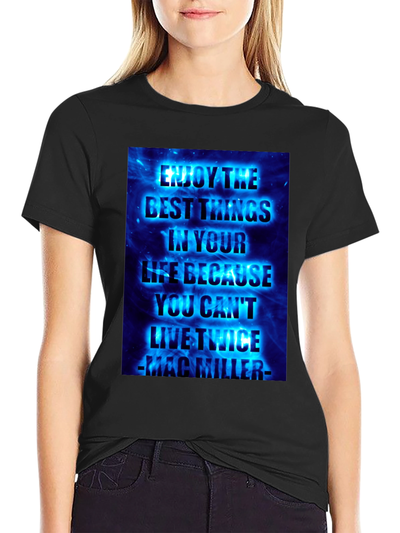 Mac Miller Quote Graphic T-Shirt