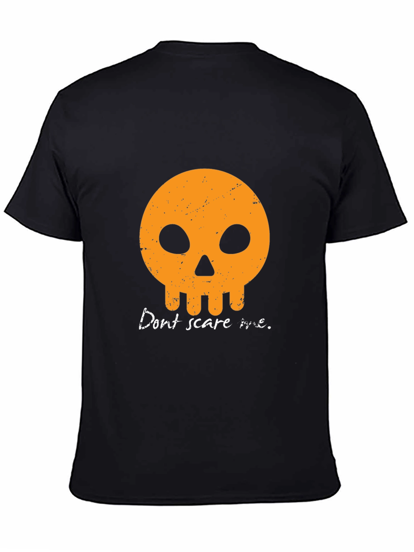 Dont Scare Me T-Shirt - Halloween Skull Graphic Tee