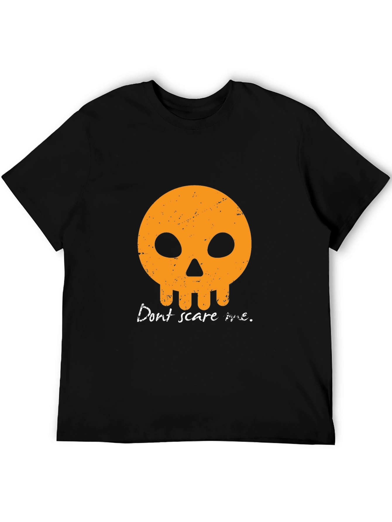 Dont Scare Me T-Shirt - Halloween Skull Graphic Tee