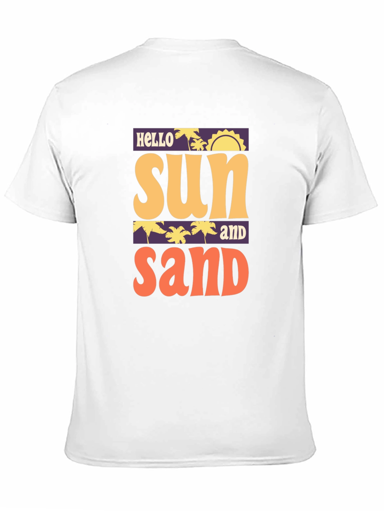 Hello Sun and Sand Graphic Tee