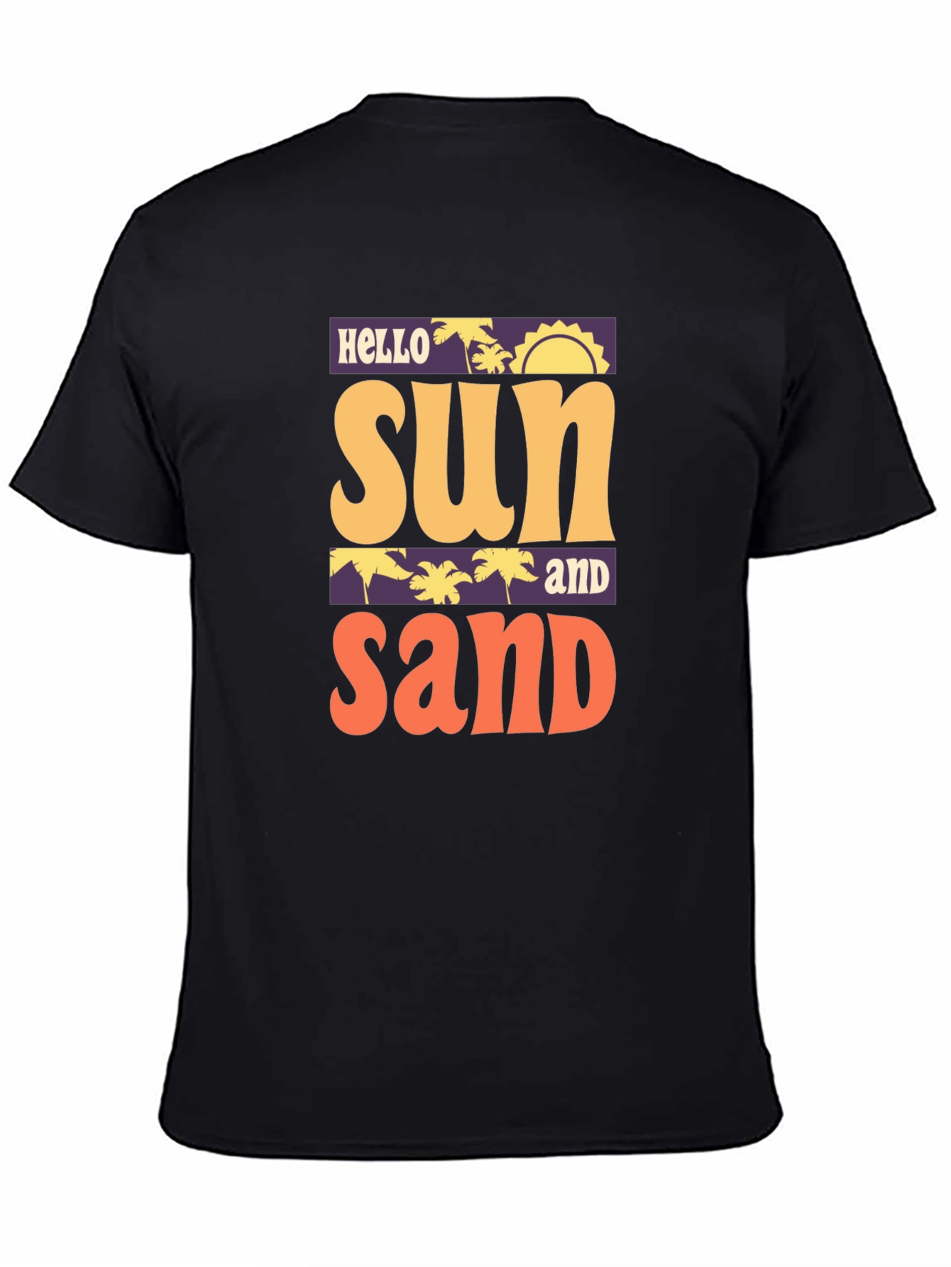 Hello Sun and Sand Graphic Tee