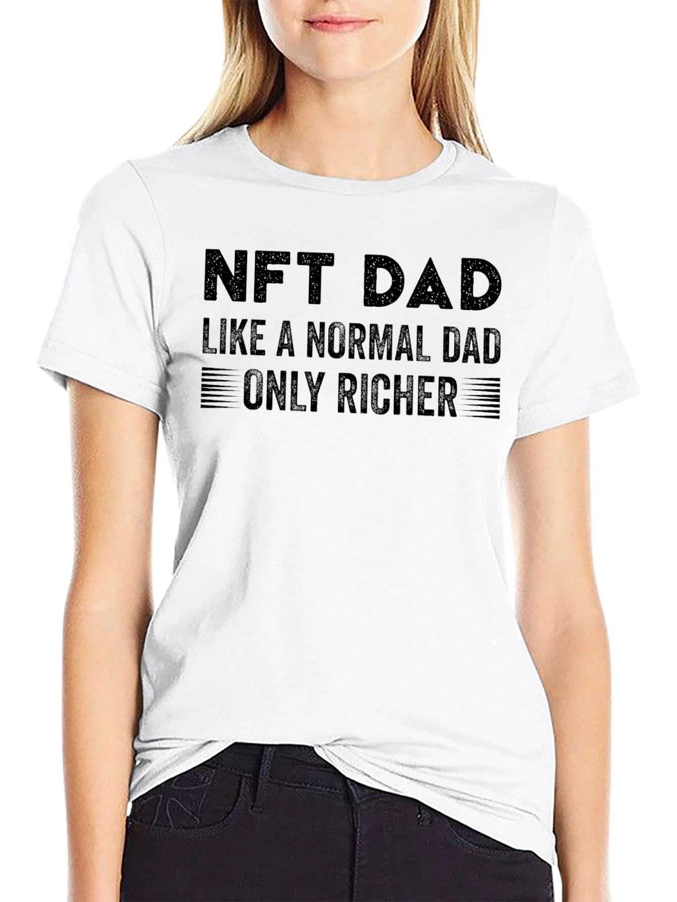 NFT Dad T-Shirt - Rich Dad Humor