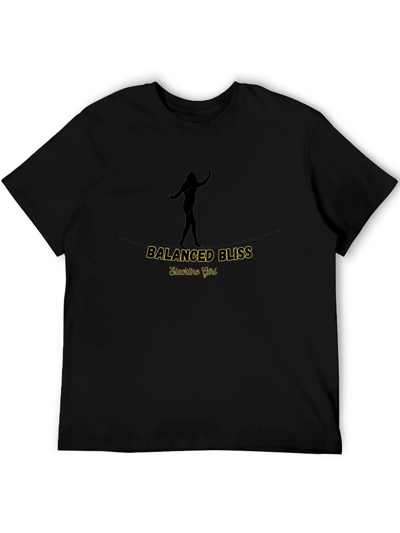Balanced Bliss Slackline Girl Graphic Tee