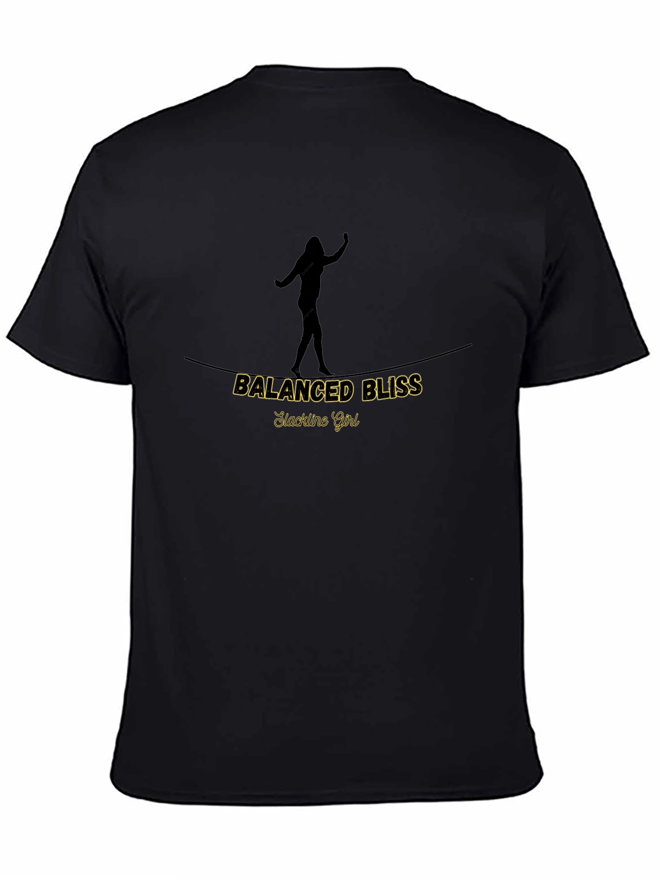 Balanced Bliss Slackline Girl Graphic Tee