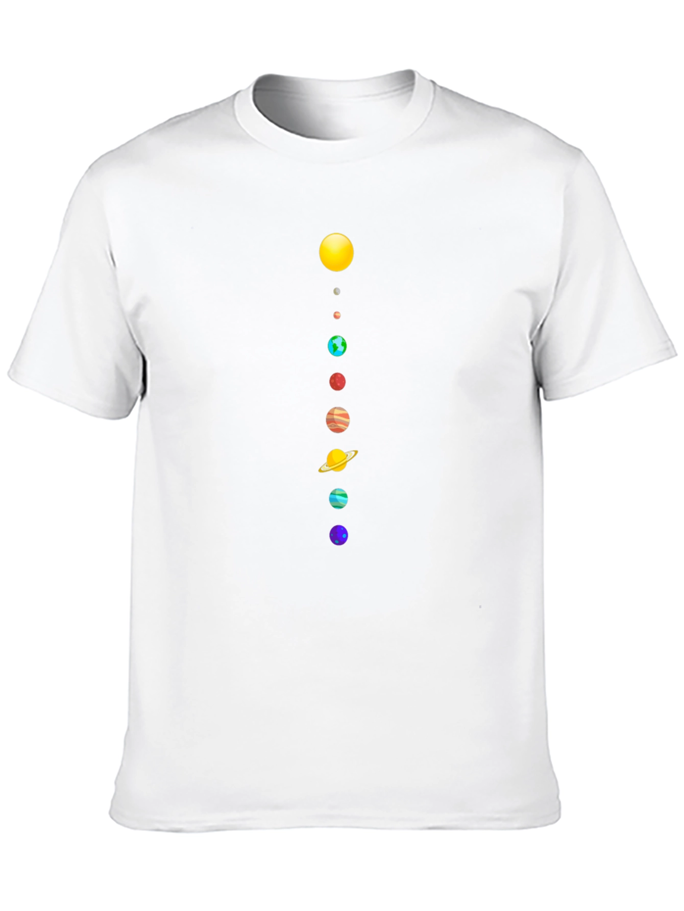Planets Graphic Tee - Space Lovers T-Shirt