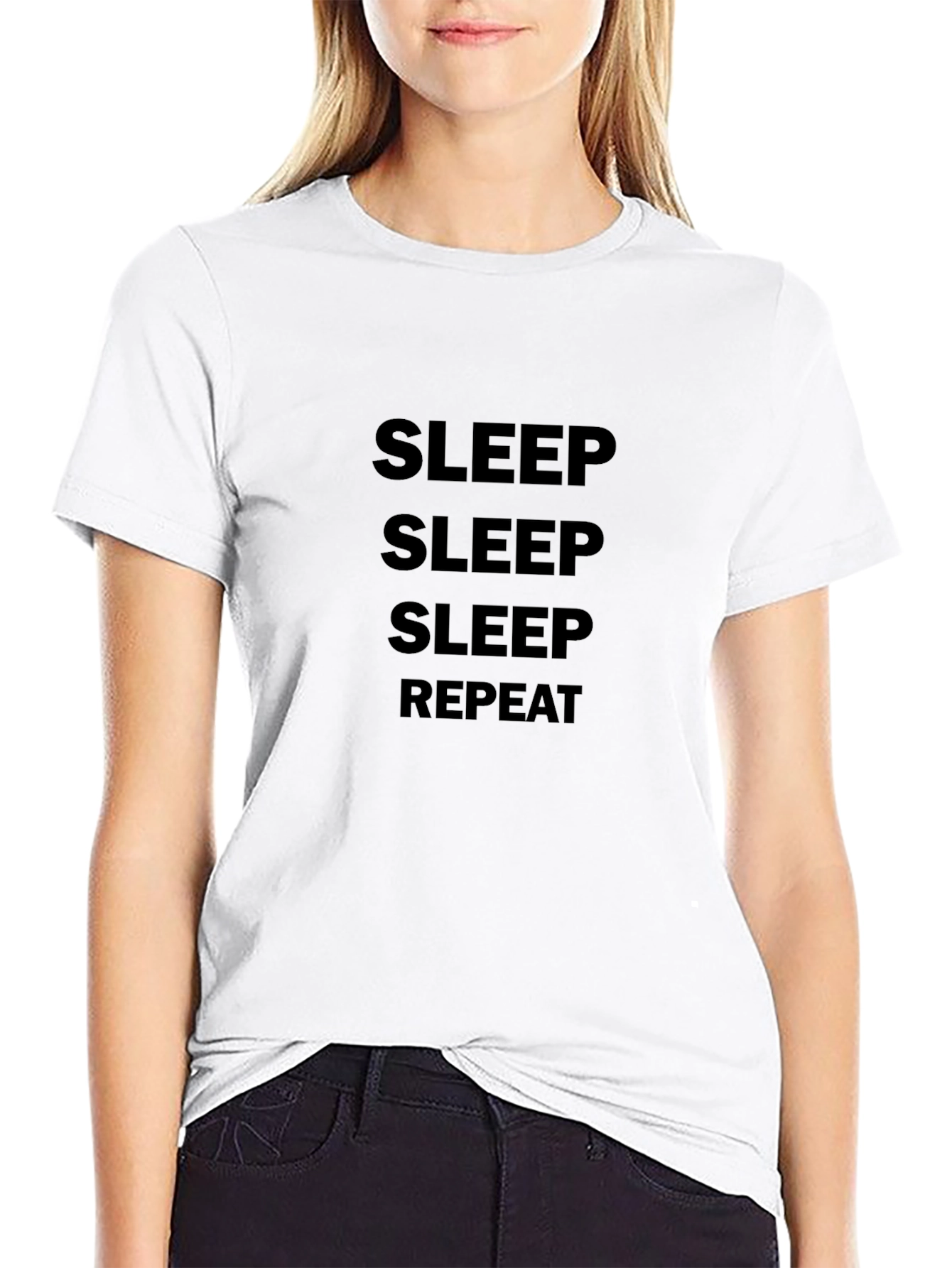 Sleep Repeat Graphic T-Shirt