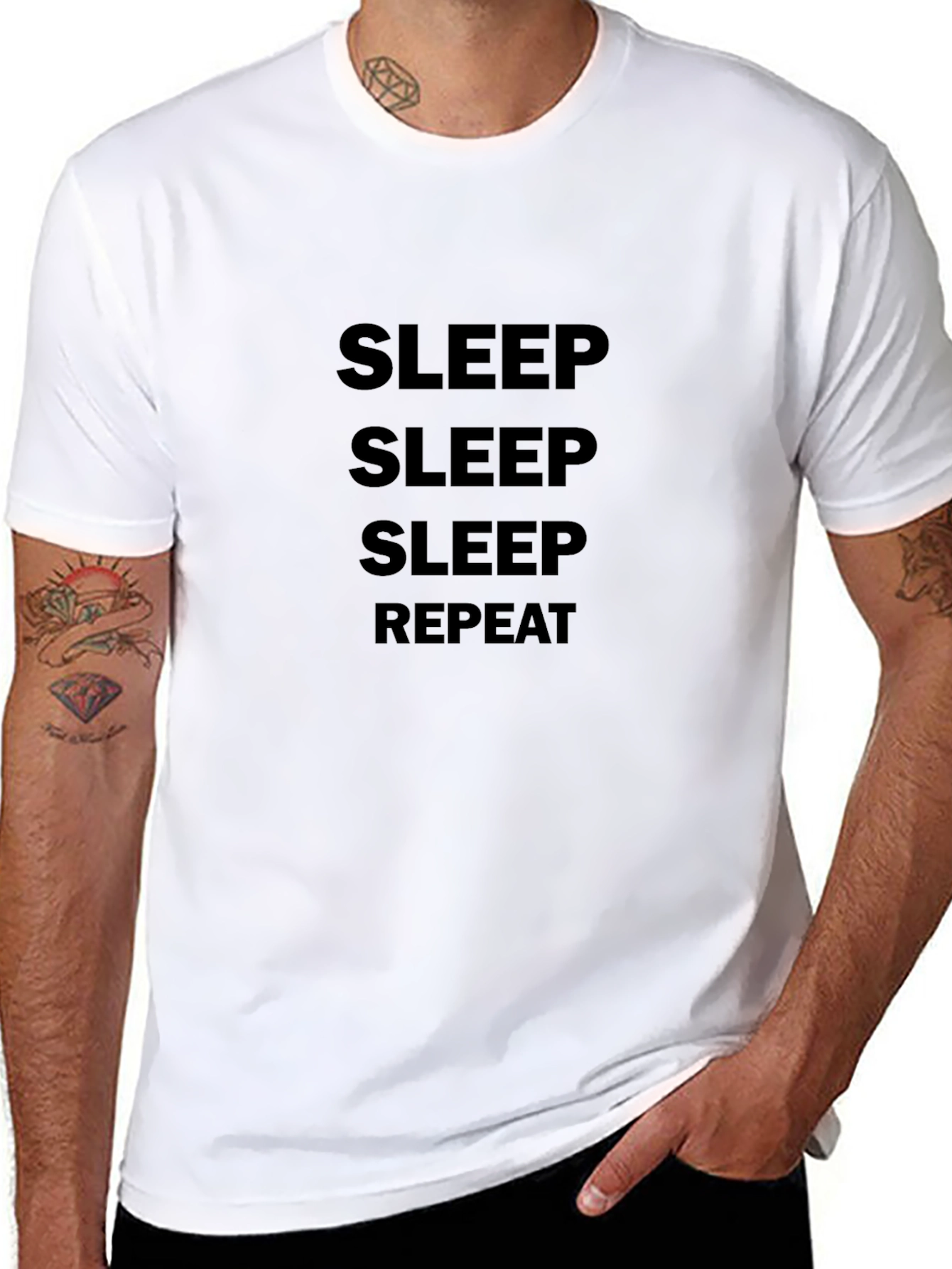 Sleep Repeat Graphic T-Shirt