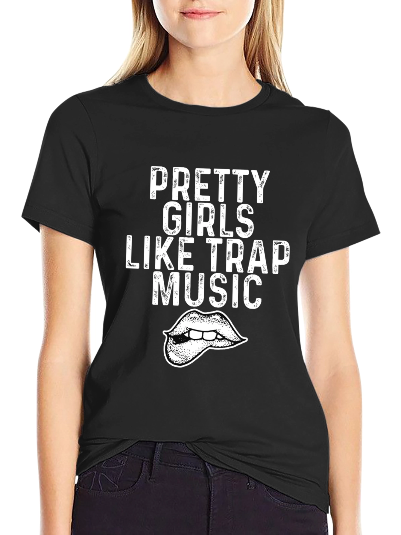 Pretty Girls Like Trap Music Graphic Tee