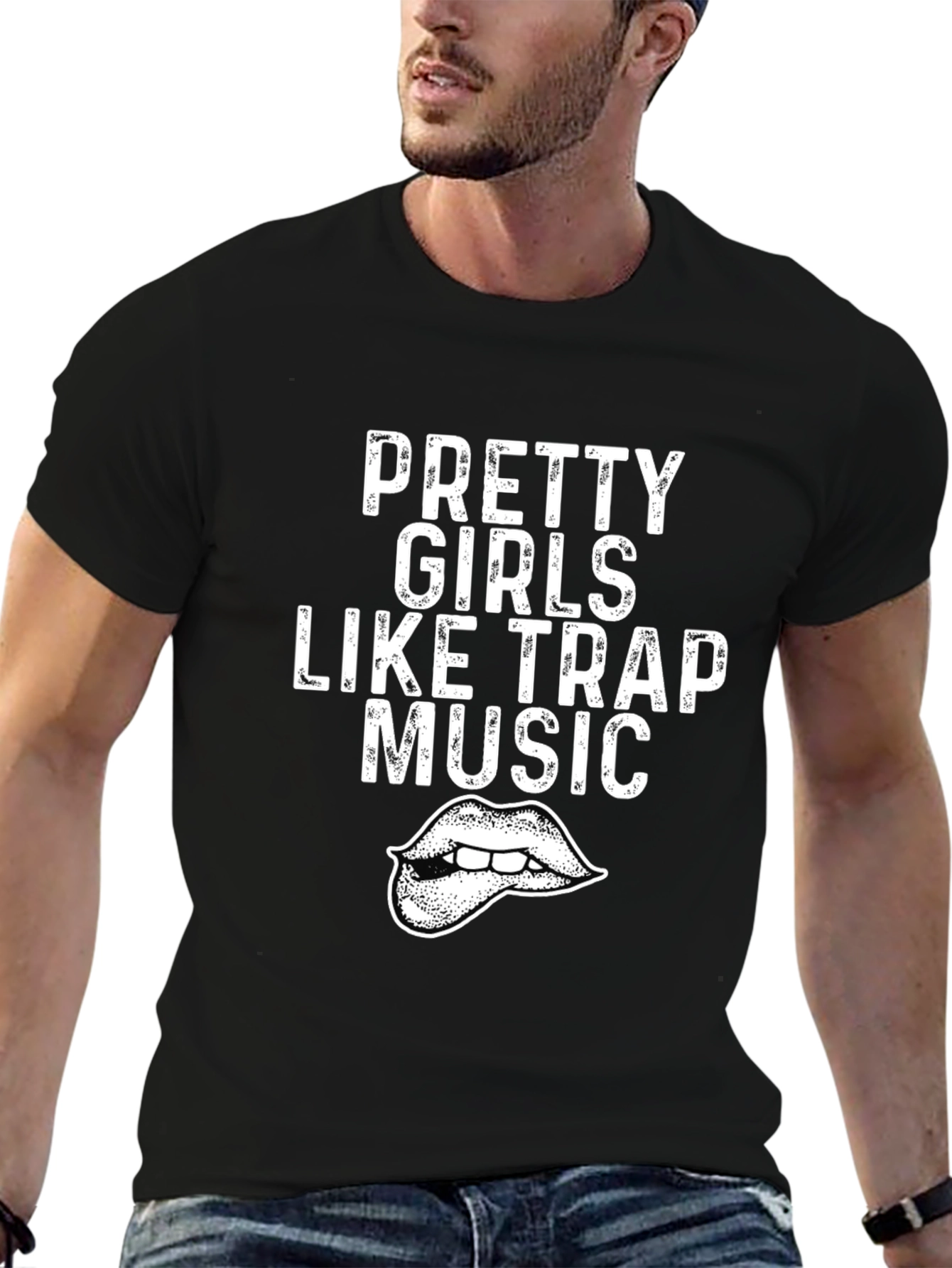 Pretty Girls Like Trap Music Graphic Tee
