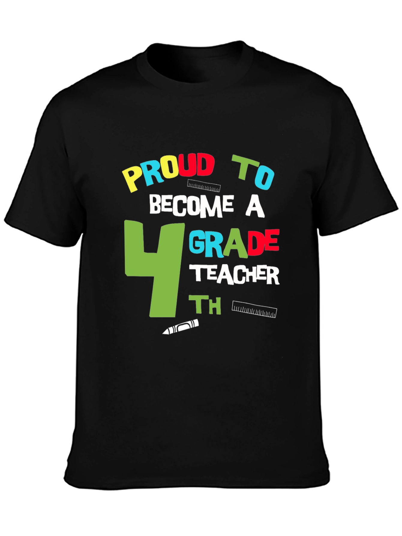 Proud 4th Grade Teacher T-Shirt
