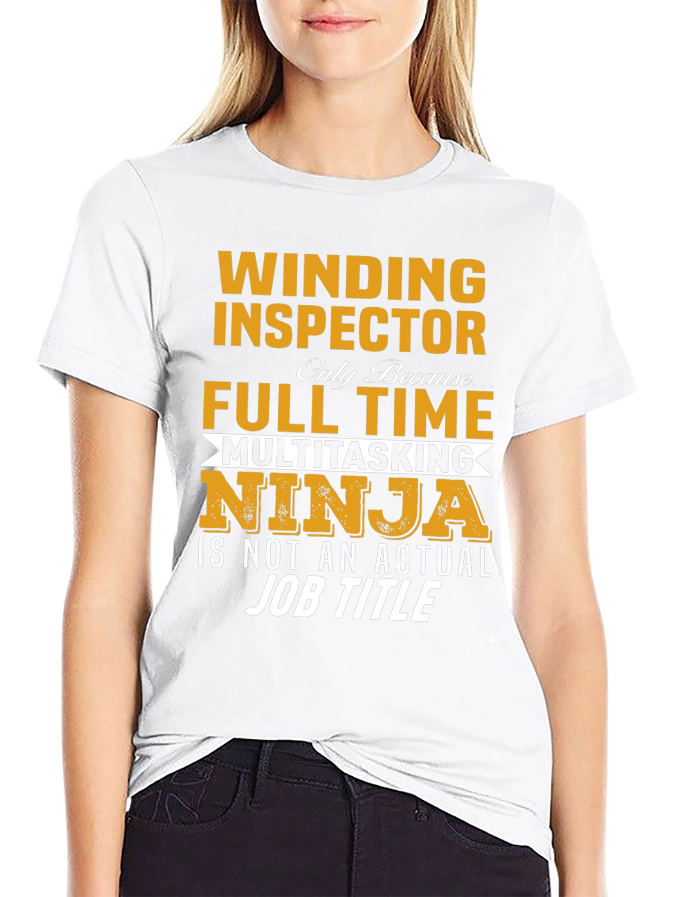 Winding Inspector Full Time Ninja T-Shirt