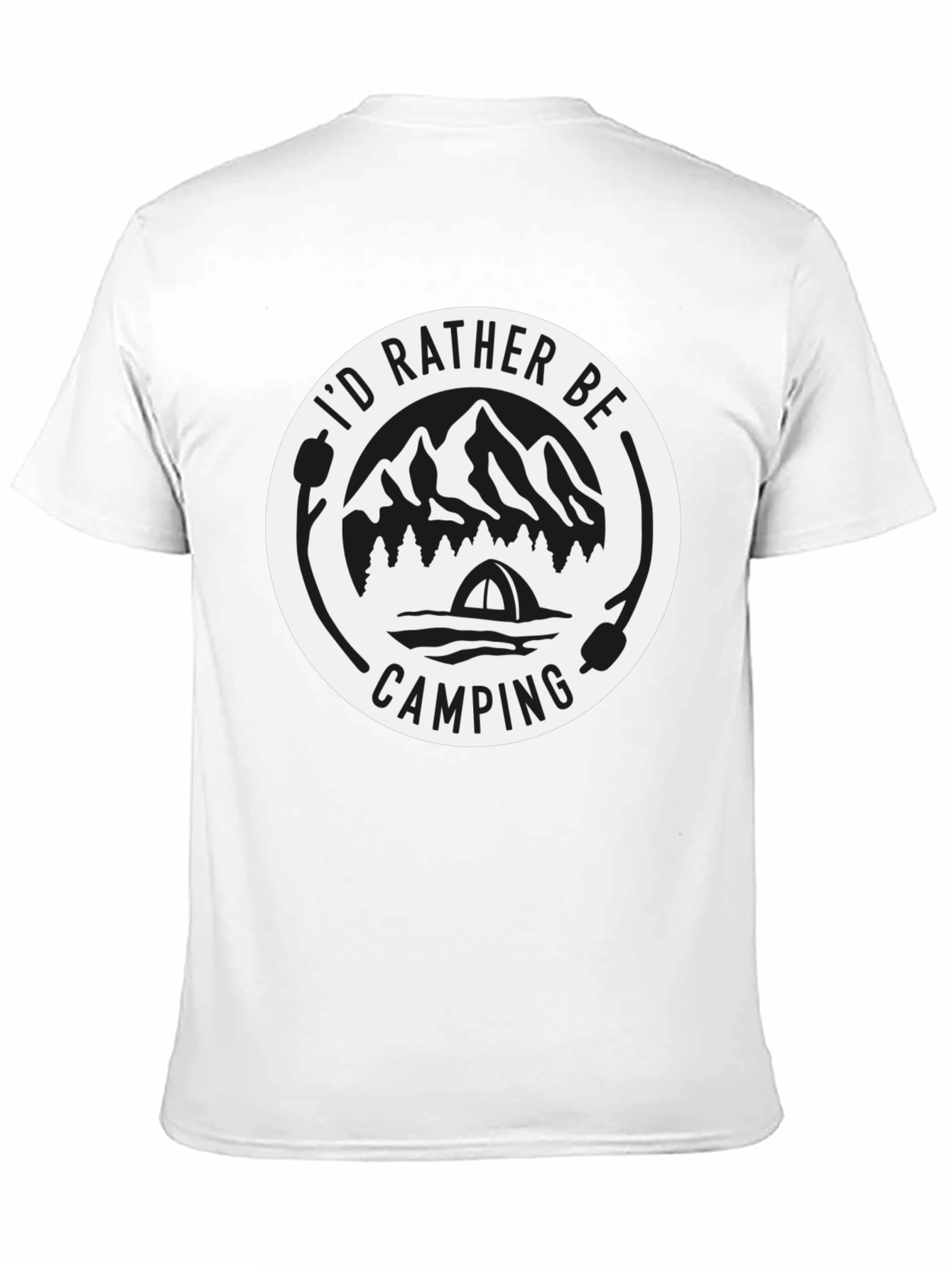 Camping Graphic T-Shirt - Nature Lover Tee