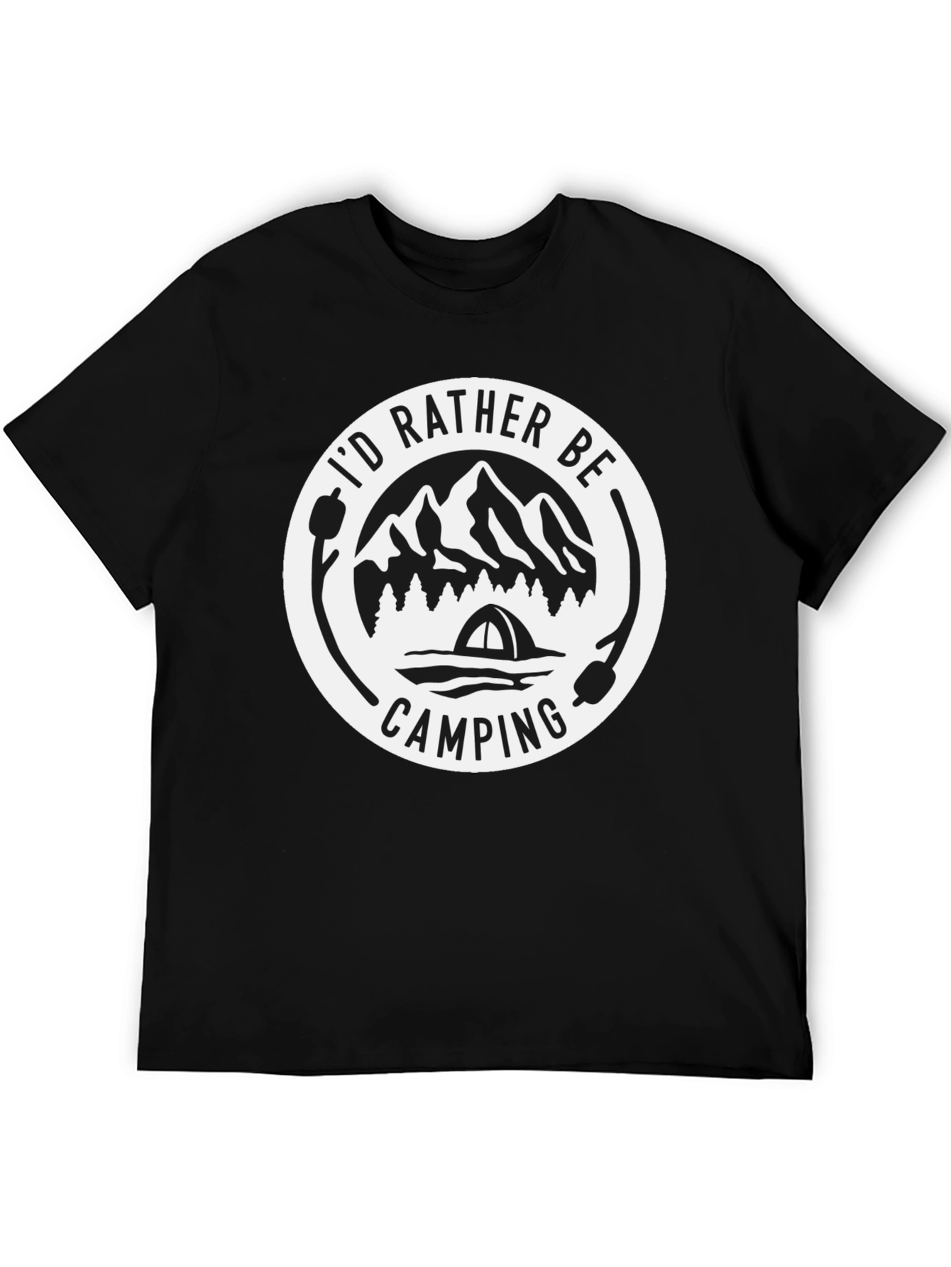 Camping Graphic T-Shirt - Nature Lover Tee
