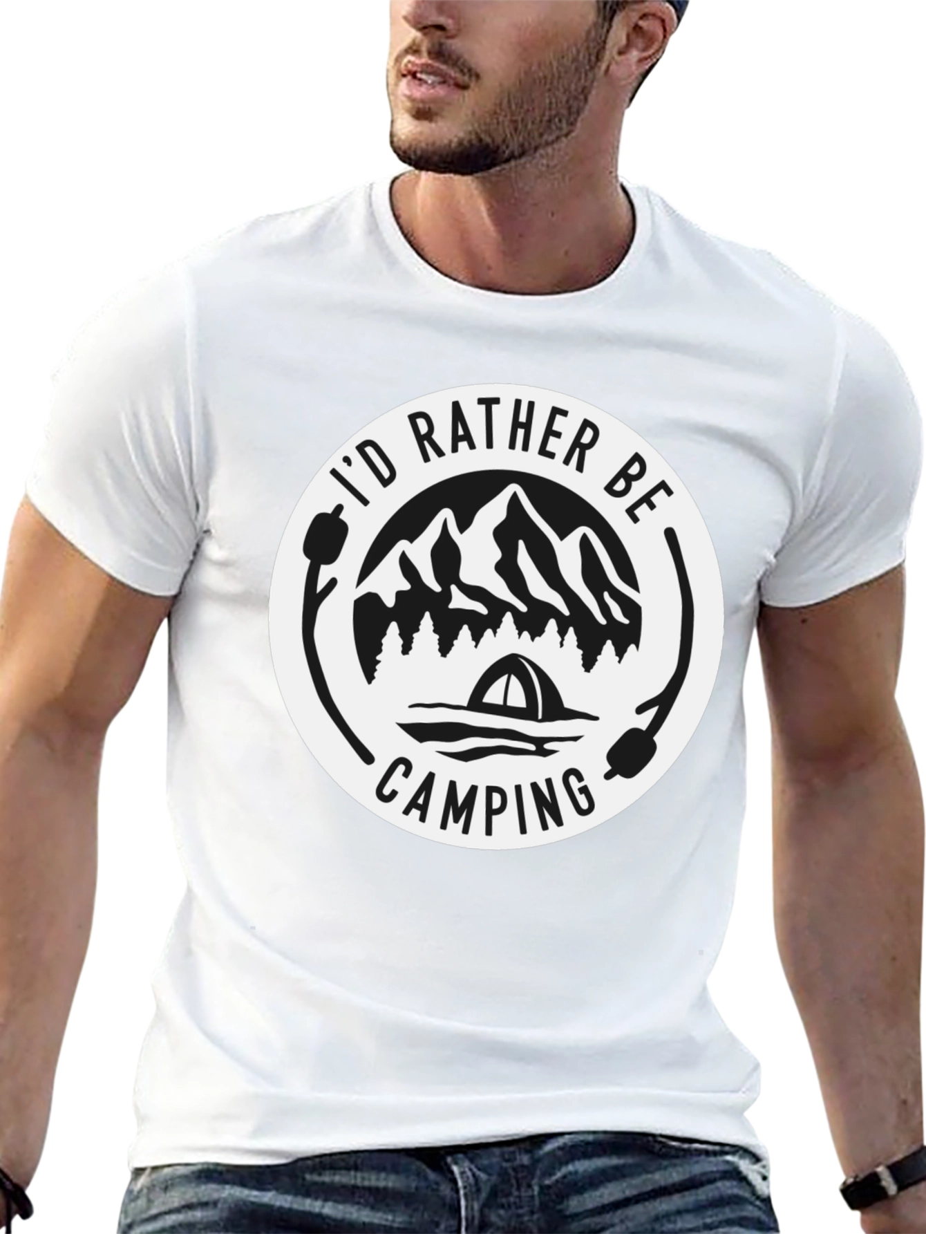 Camping Graphic T-Shirt - Nature Lover Tee