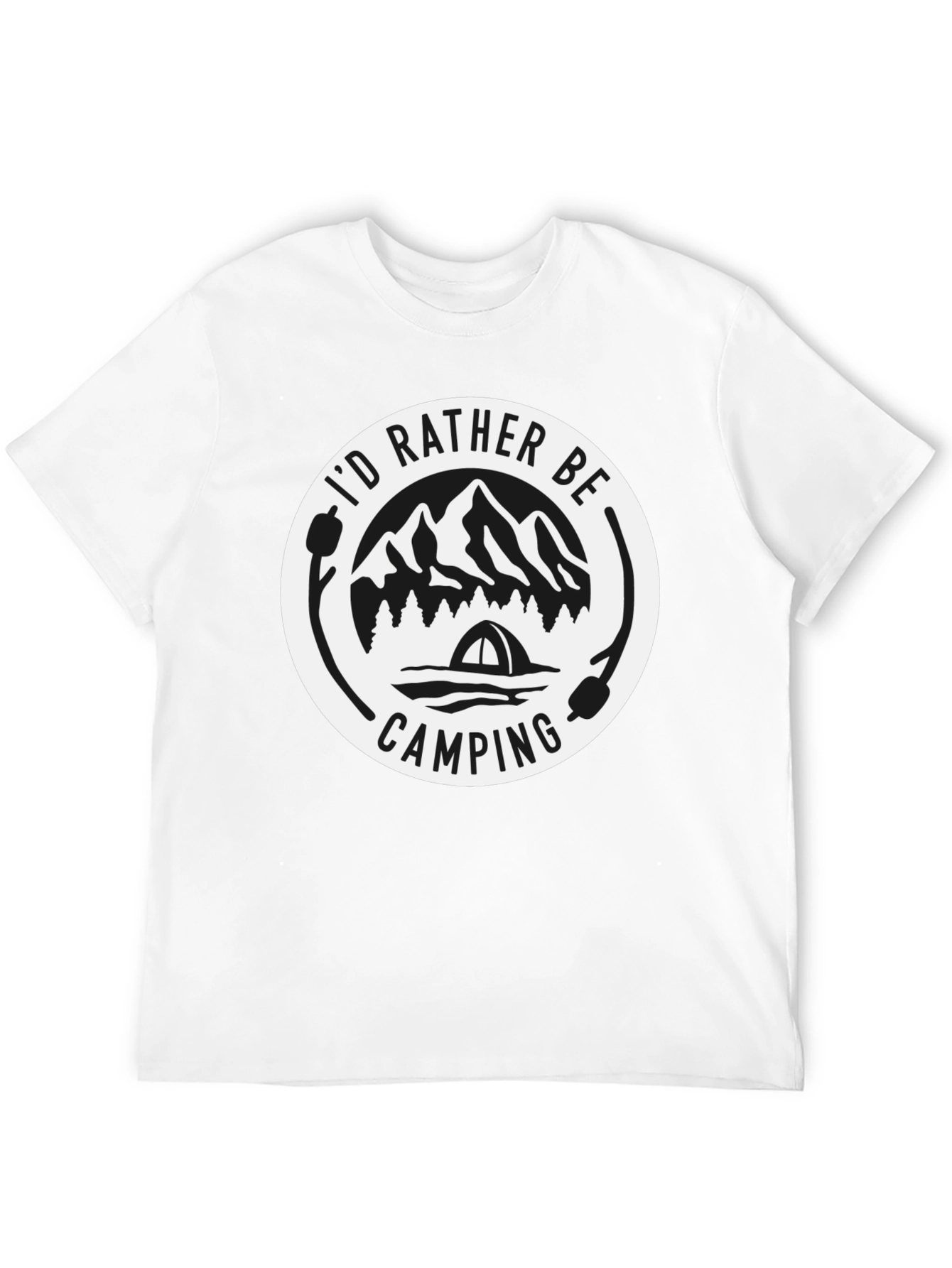 Camping Graphic T-Shirt - Nature Lover Tee
