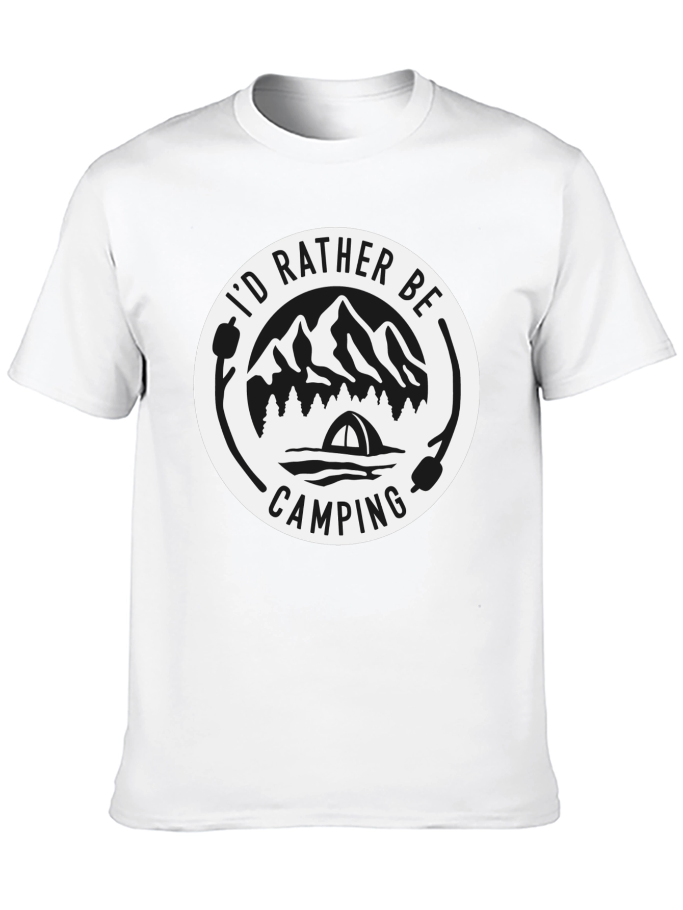 Camping Graphic T-Shirt - Nature Lover Tee