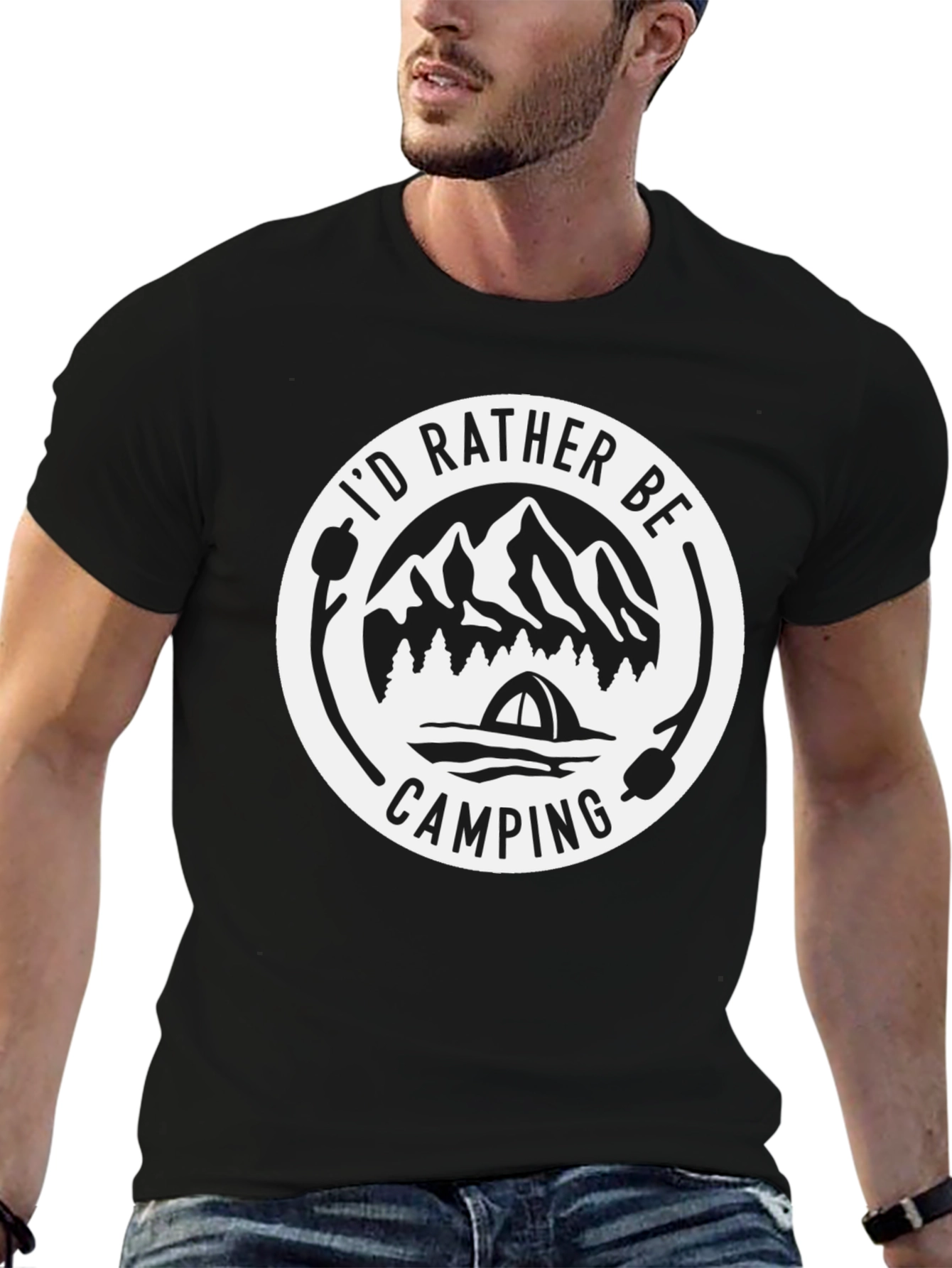 Camping Graphic T-Shirt - Nature Lover Tee