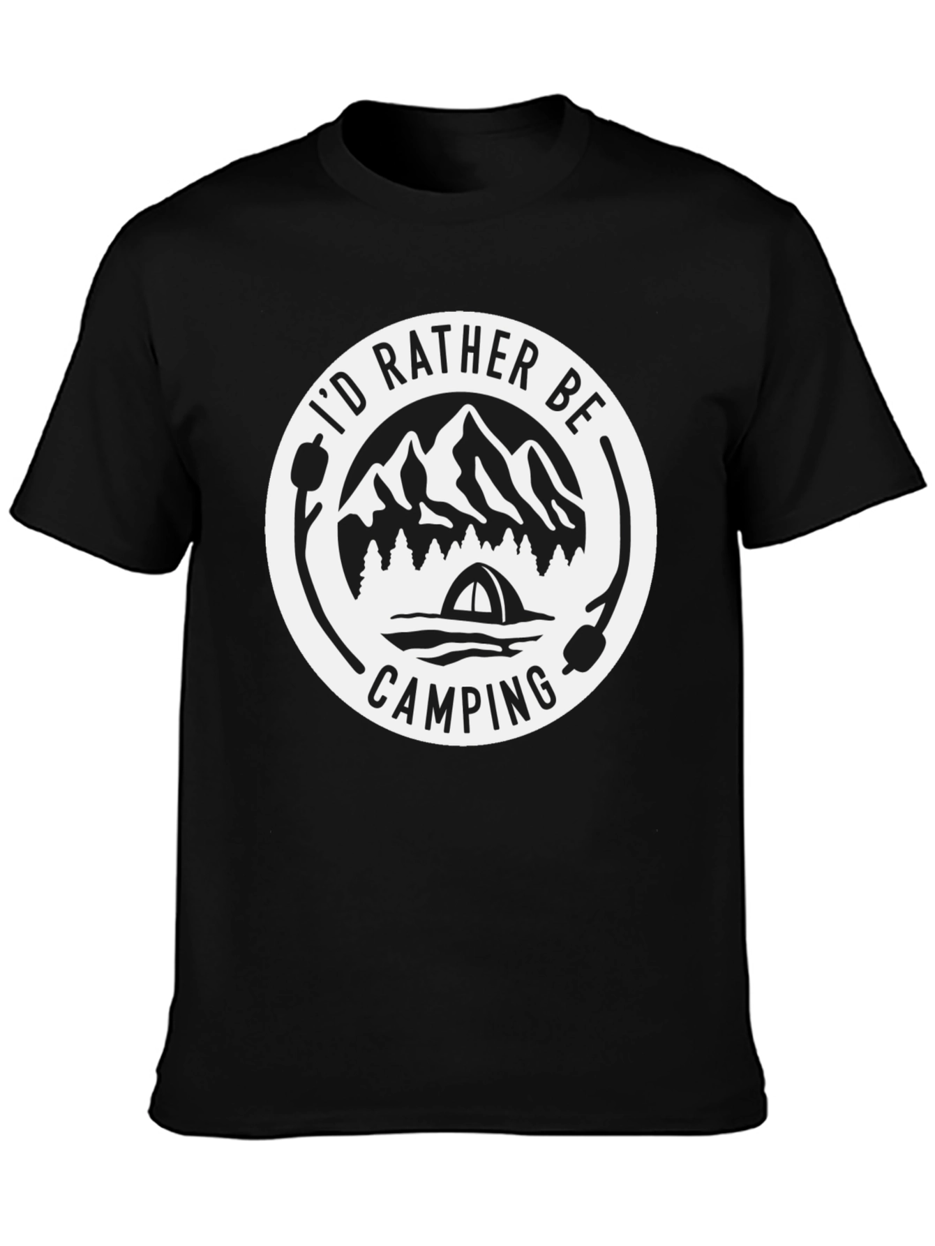 Camping Graphic T-Shirt - Nature Lover Tee