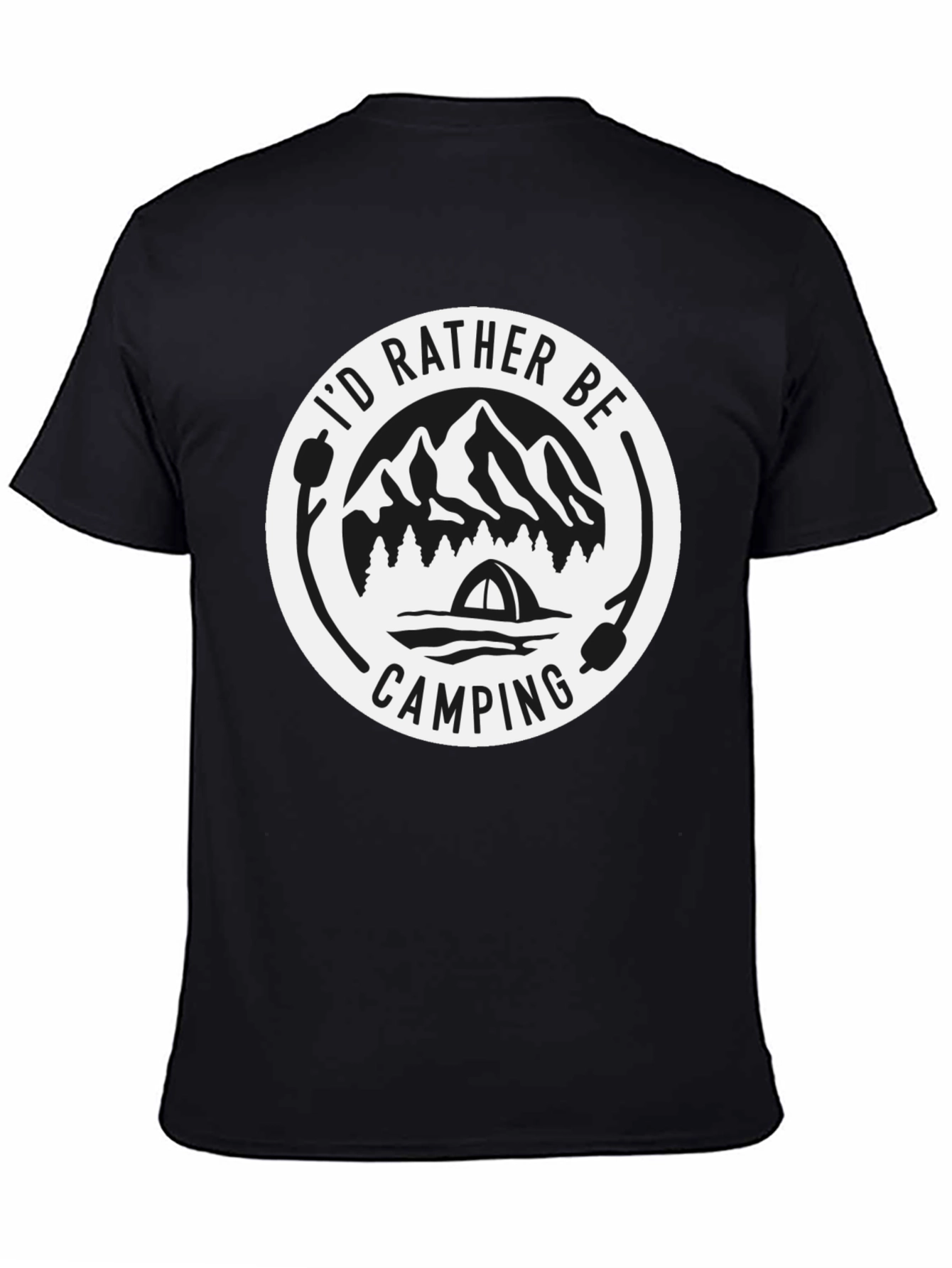Camping Graphic T-Shirt - Nature Lover Tee