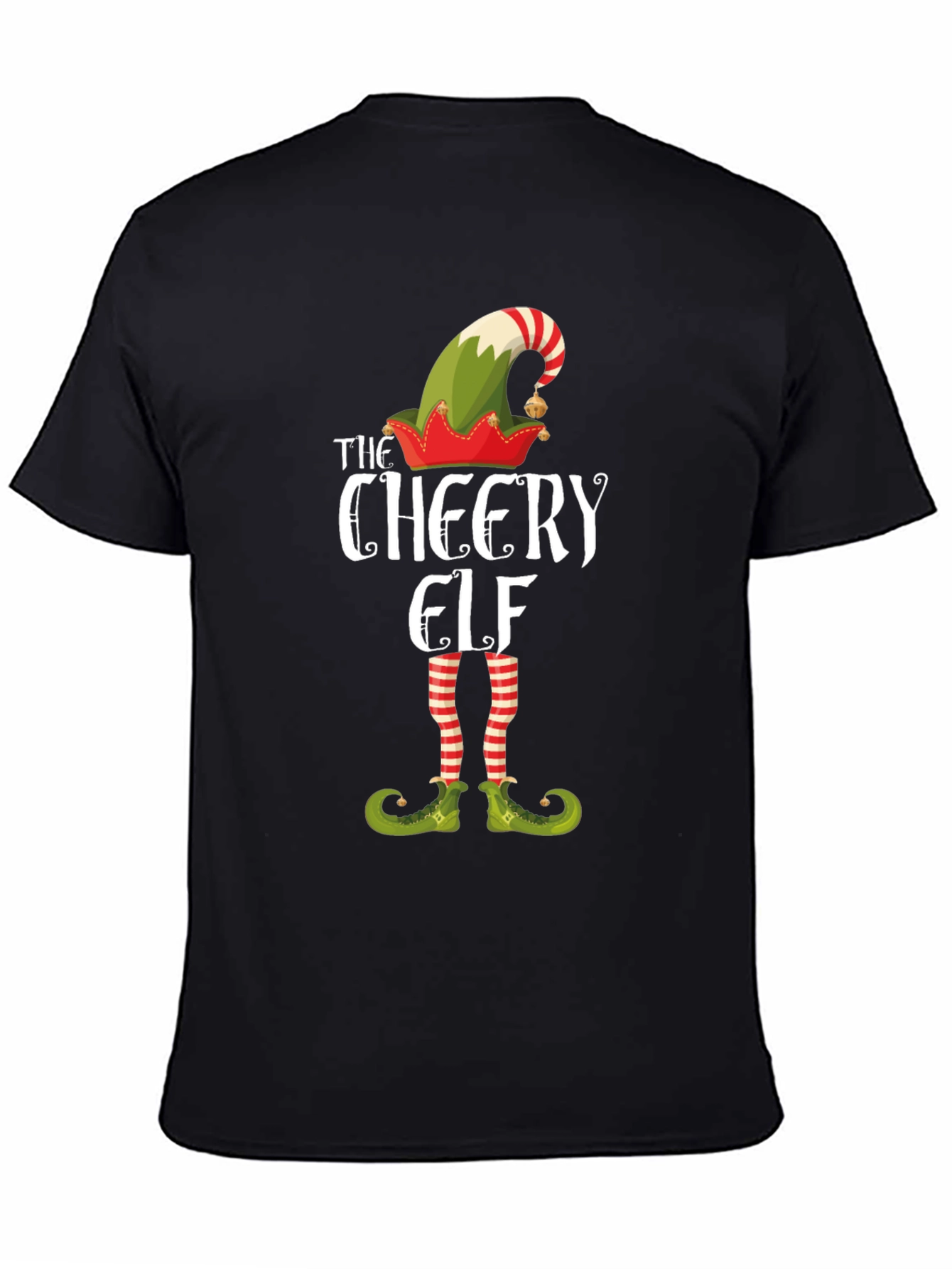 The Cheery Elf T-Shirt - Christmas Holiday Tee