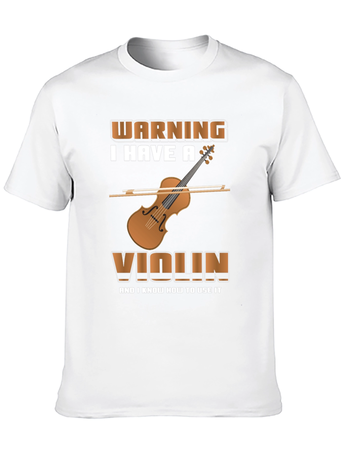 Violin Player Warning T-Shirt