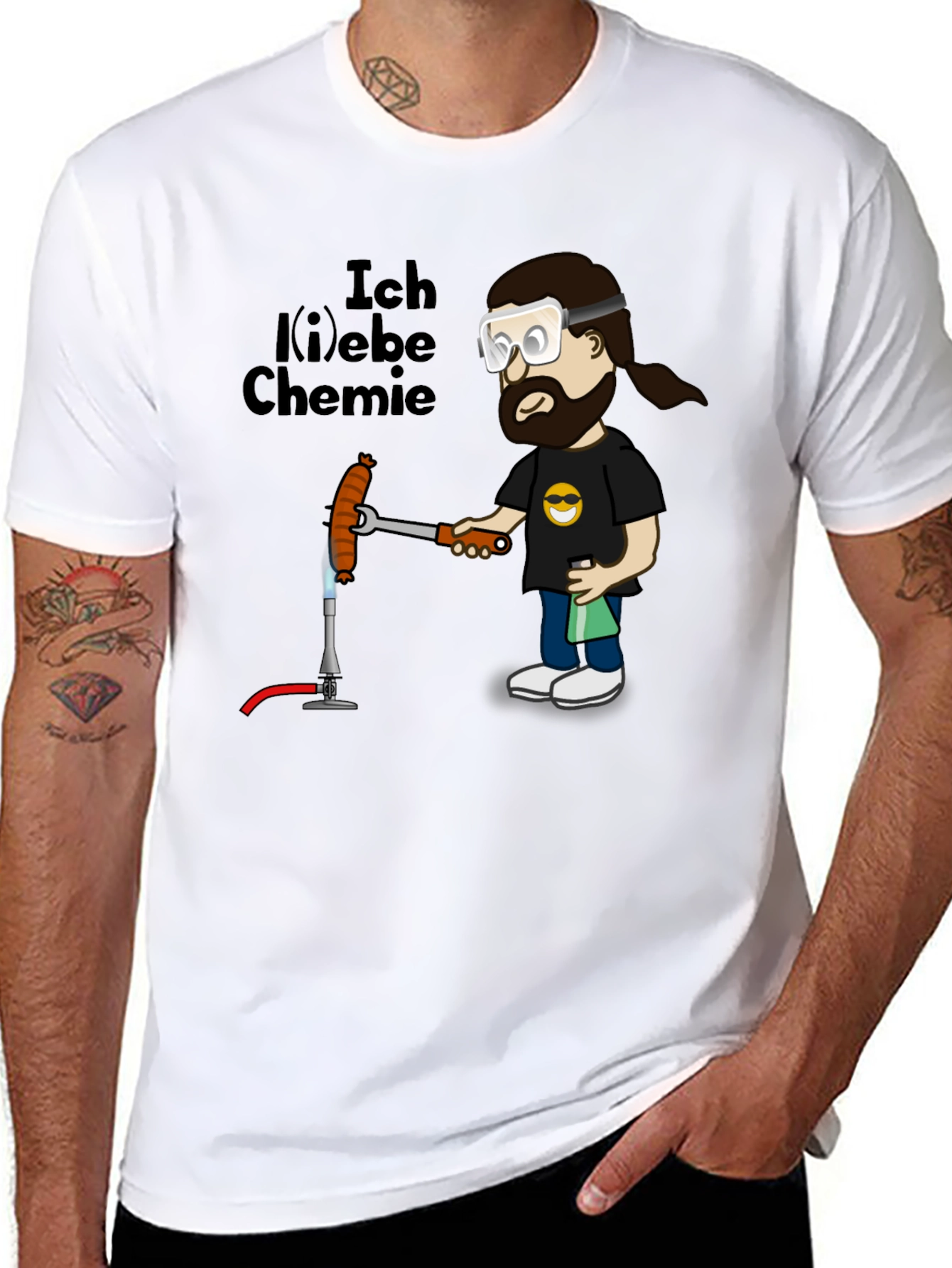 I Love Chemistry Graphic T-Shirt