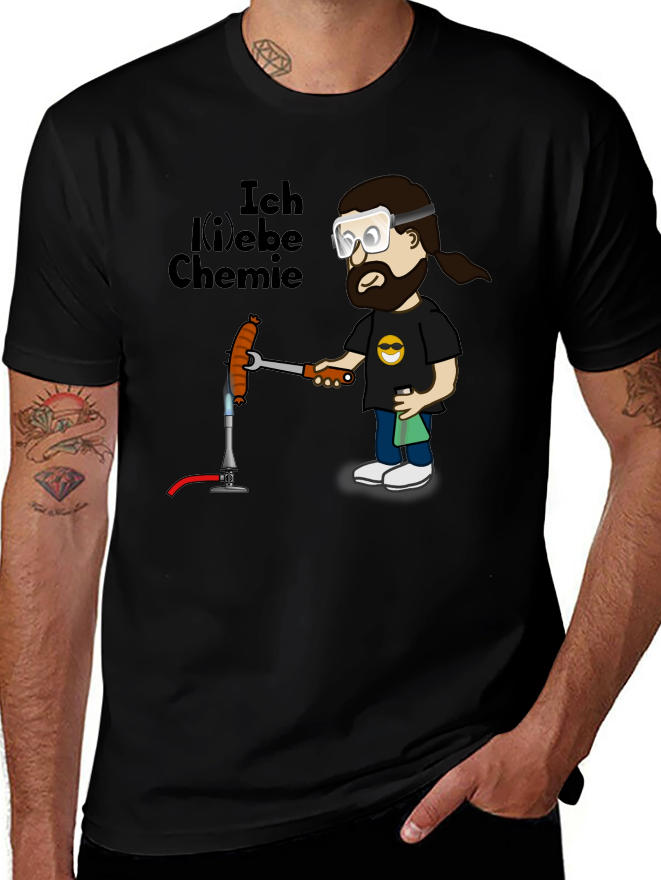 I Love Chemistry Graphic T-Shirt