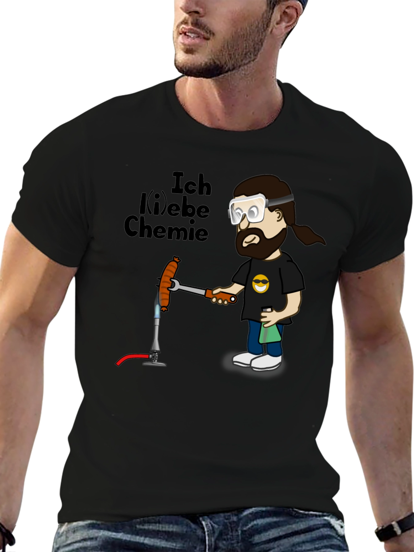 I Love Chemistry Graphic T-Shirt