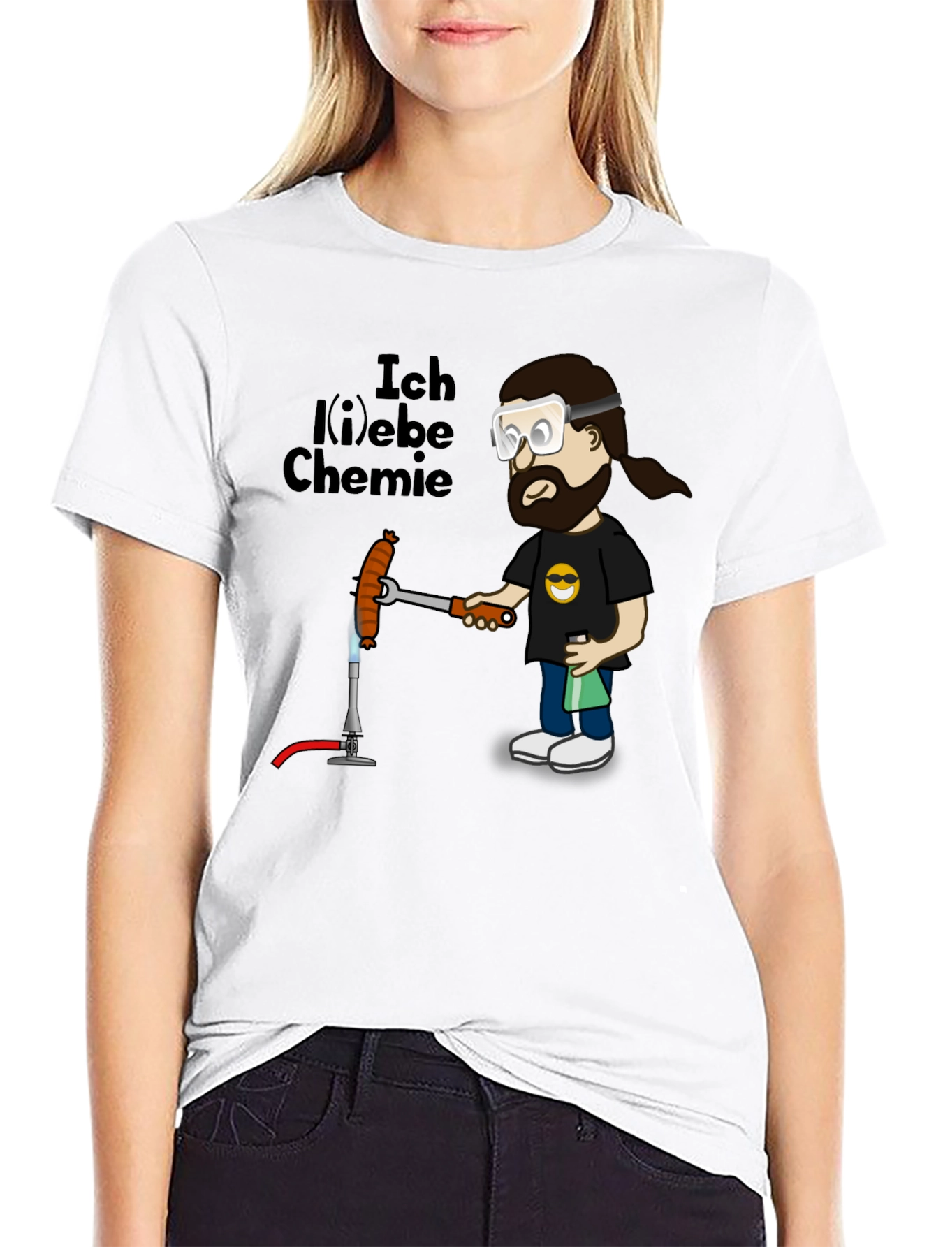 I Love Chemistry Graphic T-Shirt