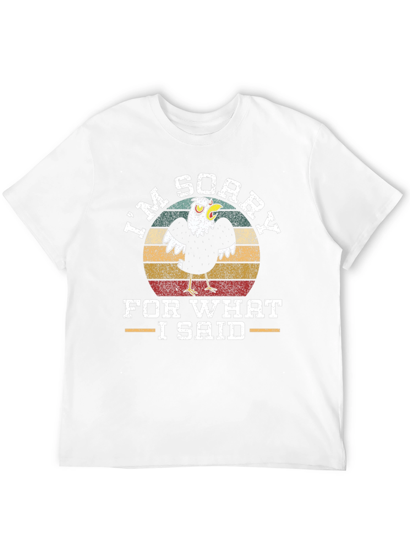 Im Sorry T-Shirt with Eagle Graphic
