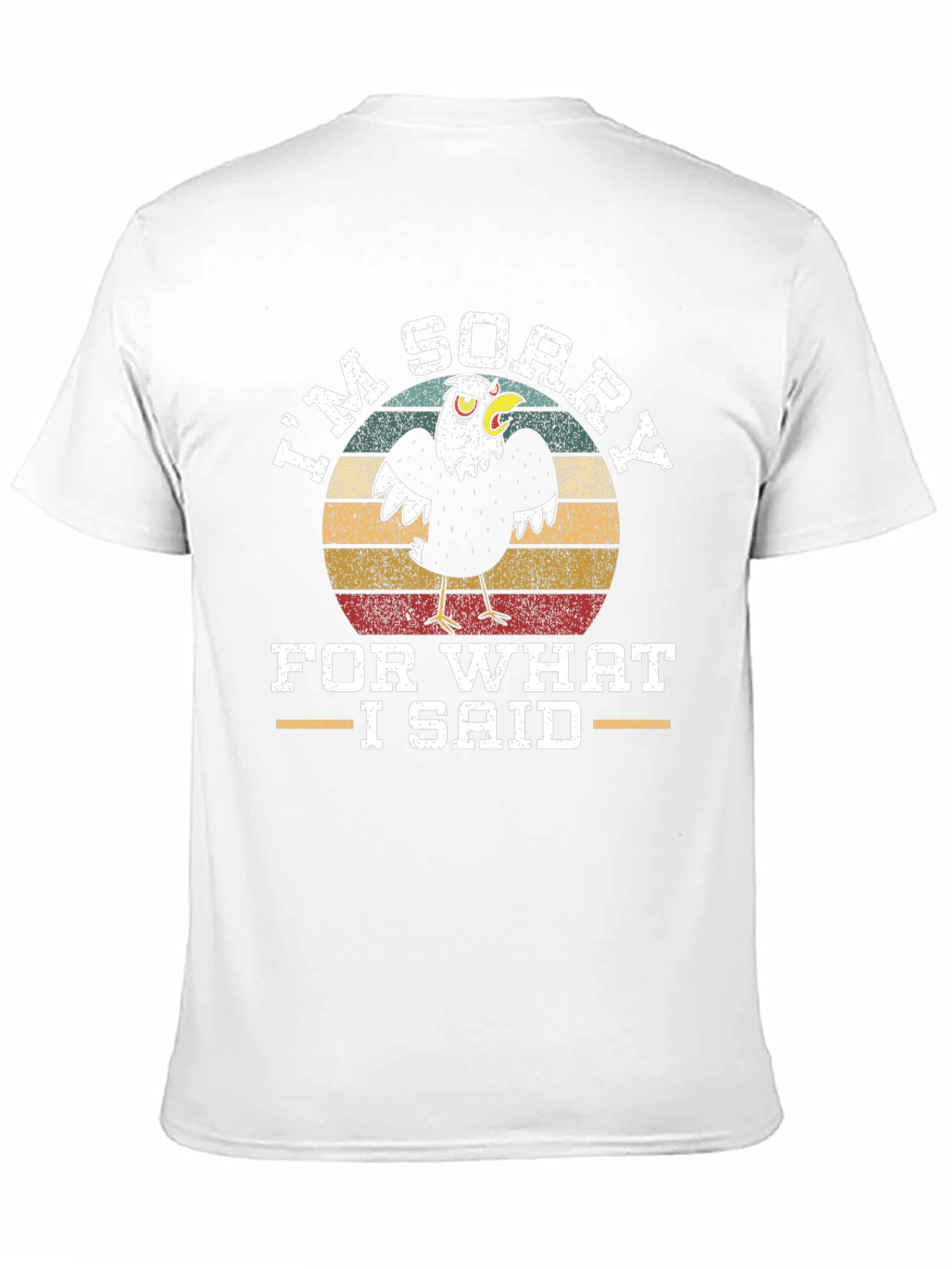 Im Sorry T-Shirt with Eagle Graphic