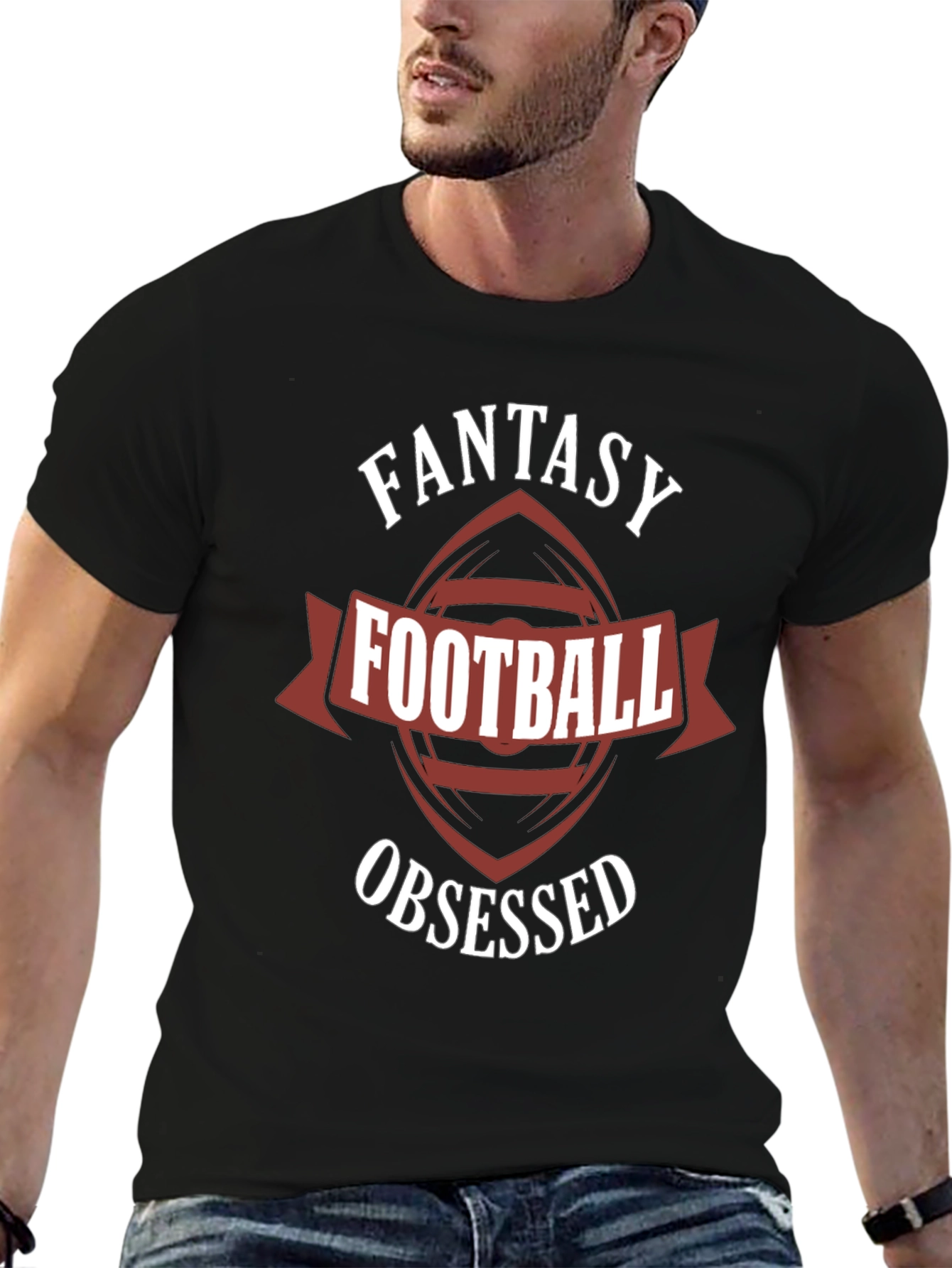 Fantasy Football Obsessed Graphic Tee