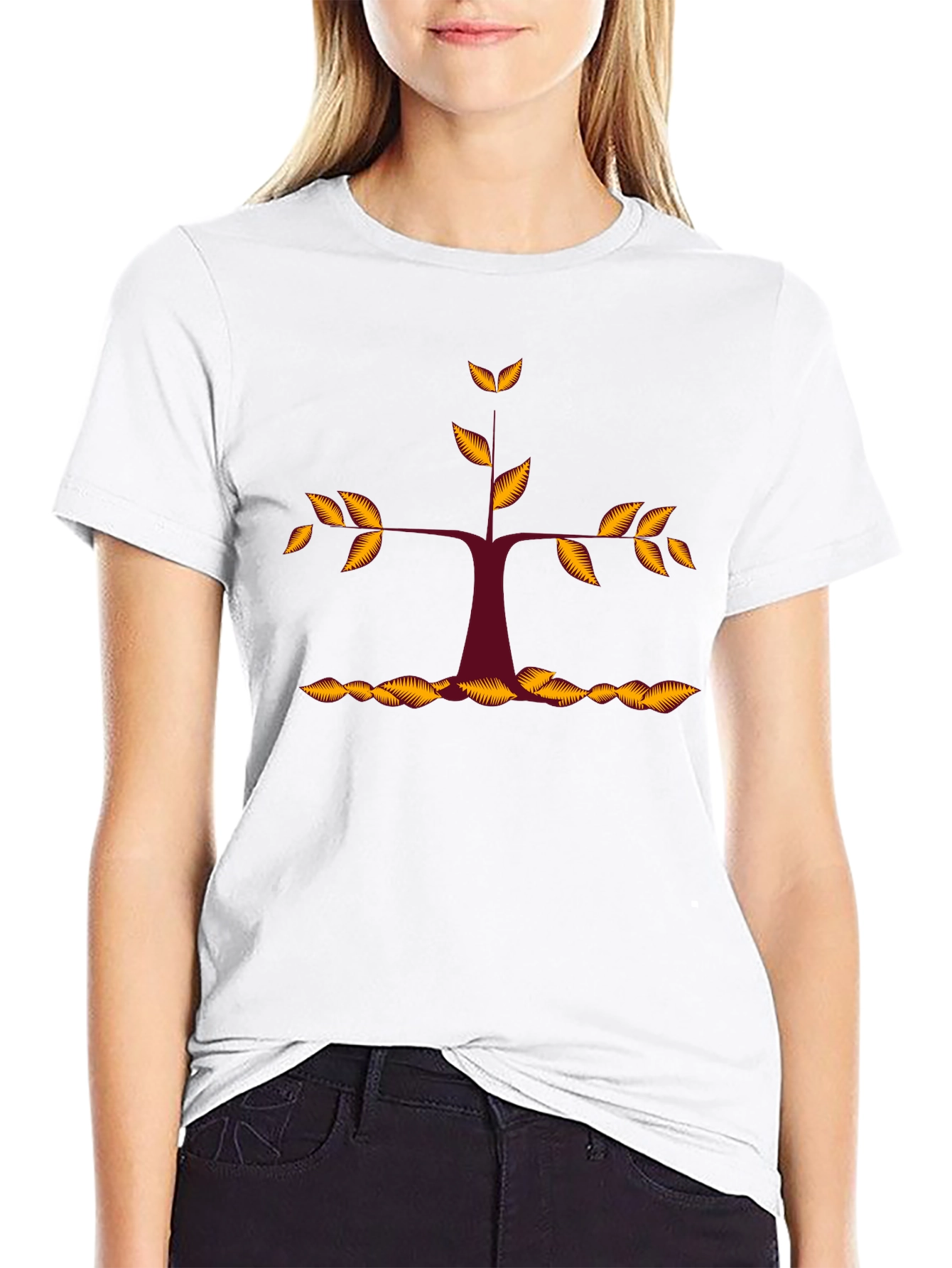 Graphic Tree T-Shirt - Modern Nature Tee