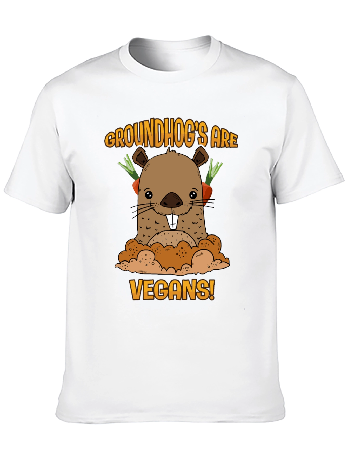 Groundhog Vegan T-Shirt