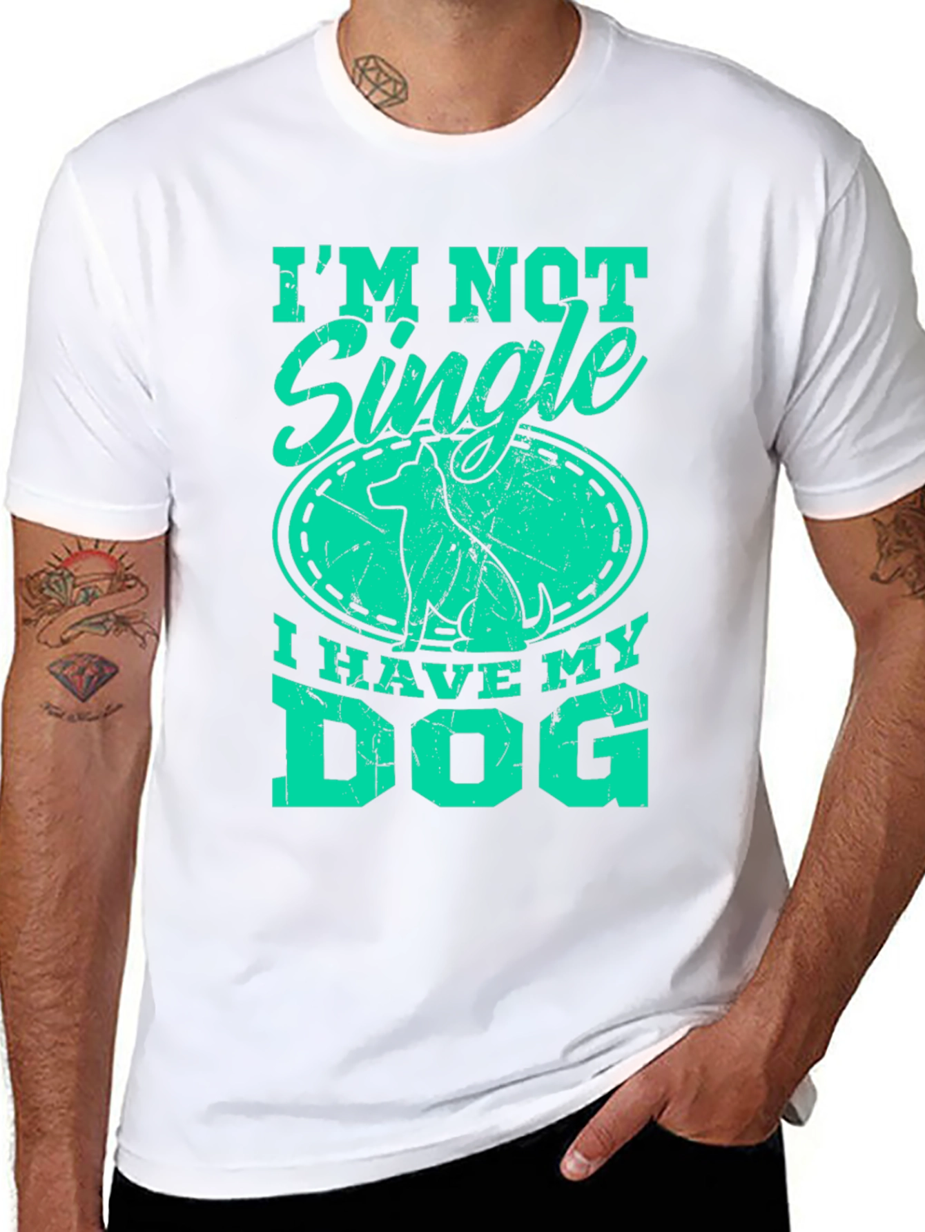 Im Not Single I Have My Dog T-Shirt