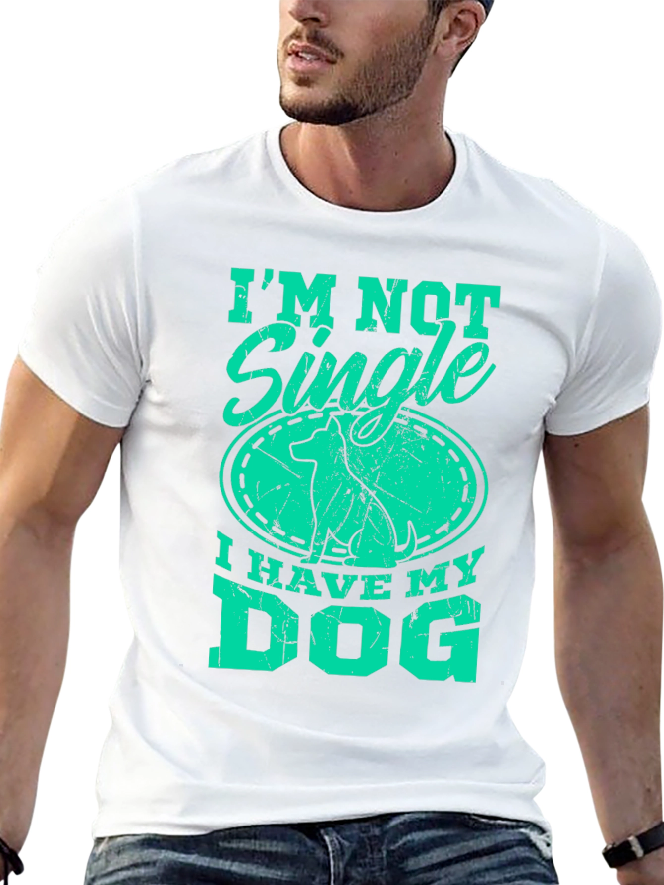 Im Not Single I Have My Dog T-Shirt