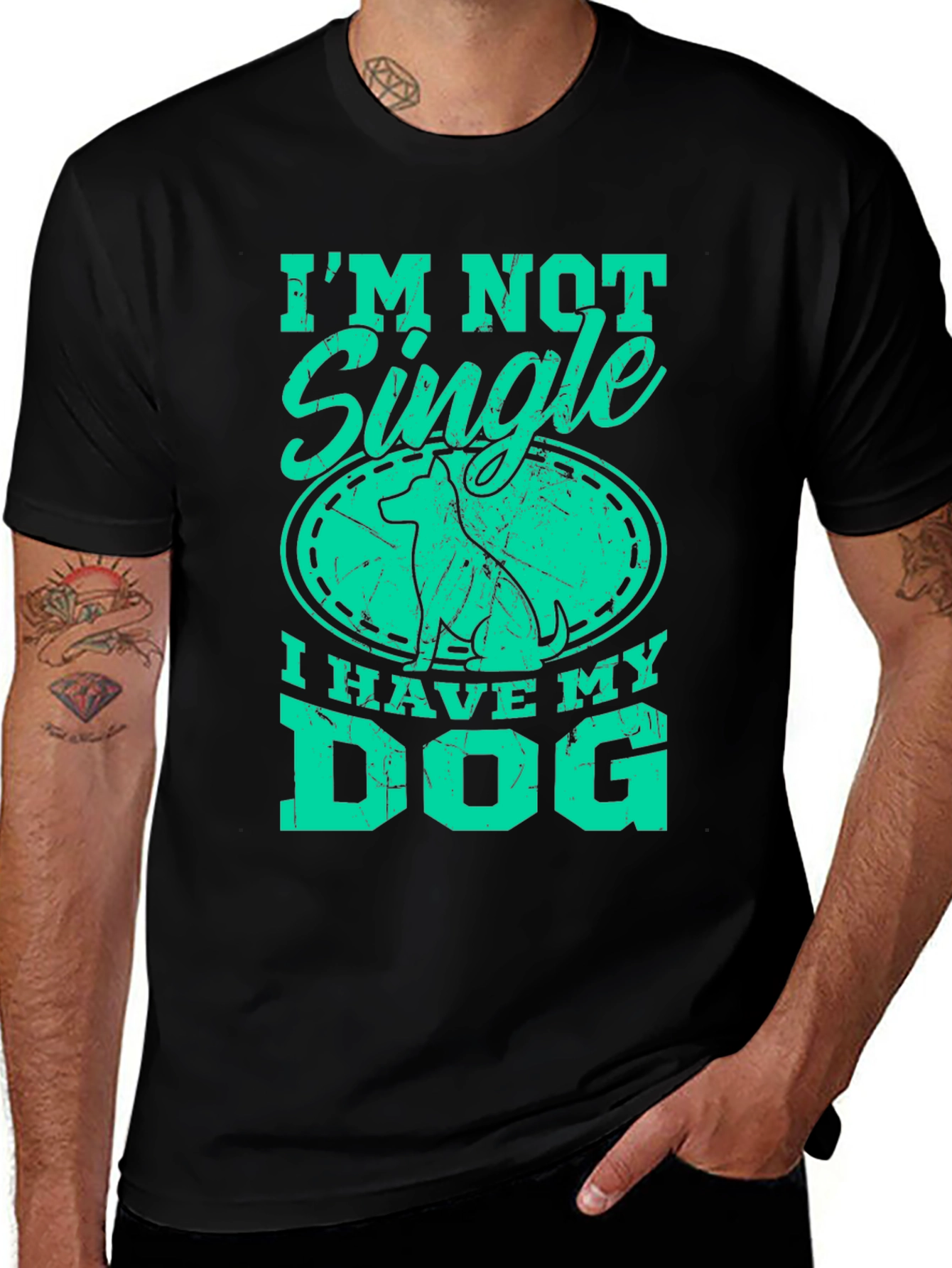 Im Not Single I Have My Dog T-Shirt